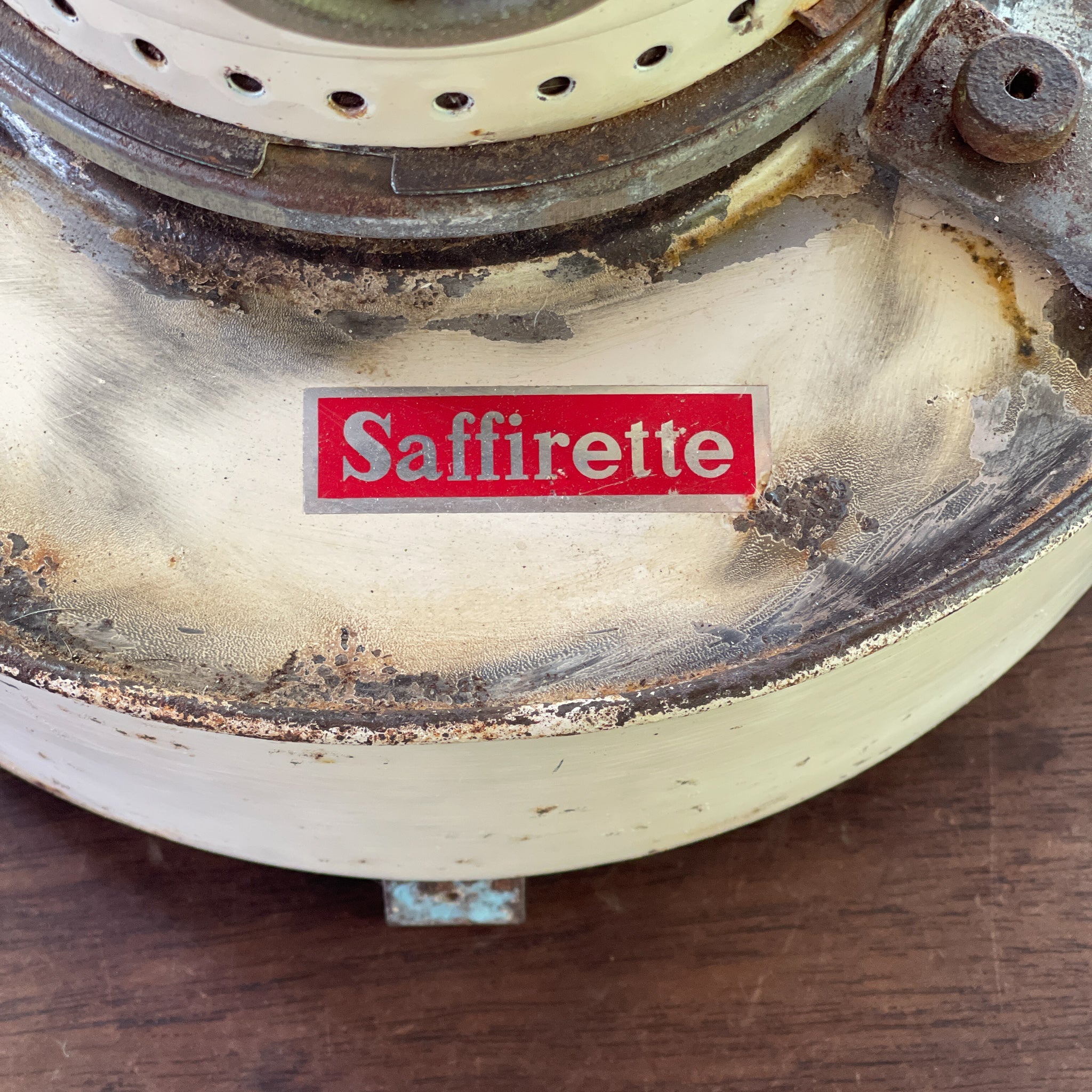 Saffirette Aladdin Emaille Petroleumkachel Met Lont - The Collectionist