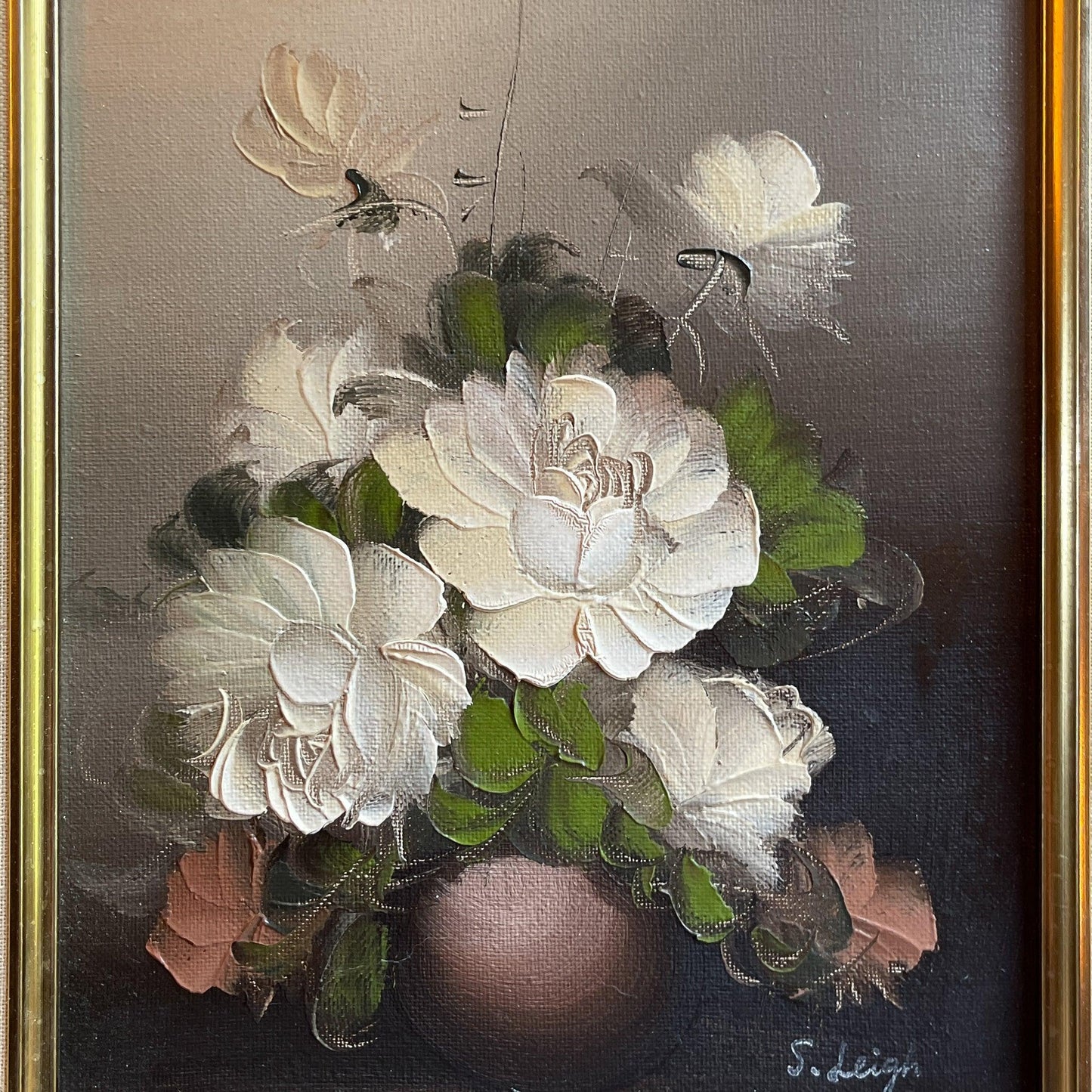 Stilleven bloemen olieverf - Bamestra Curiosa