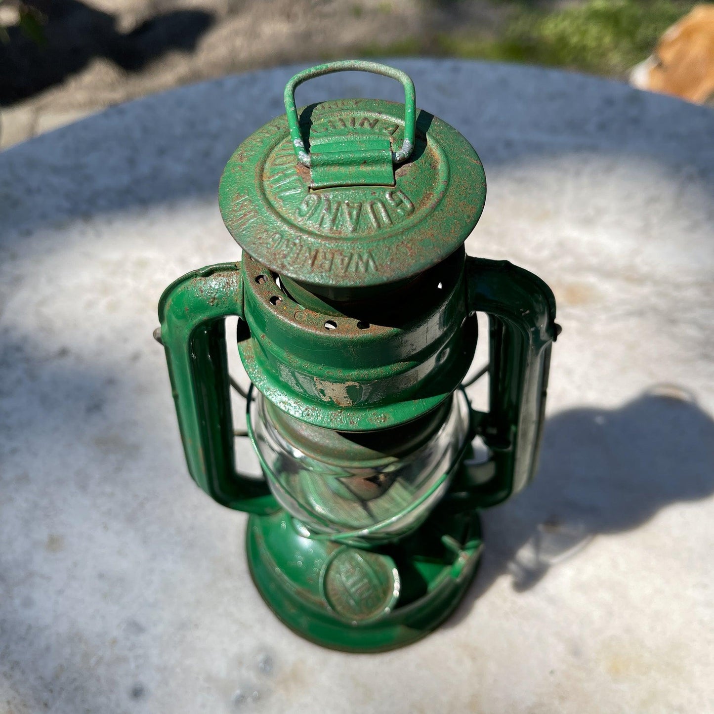 Stormlantaarn petroleum lamp Guangzhou - Bamestra Curiosa