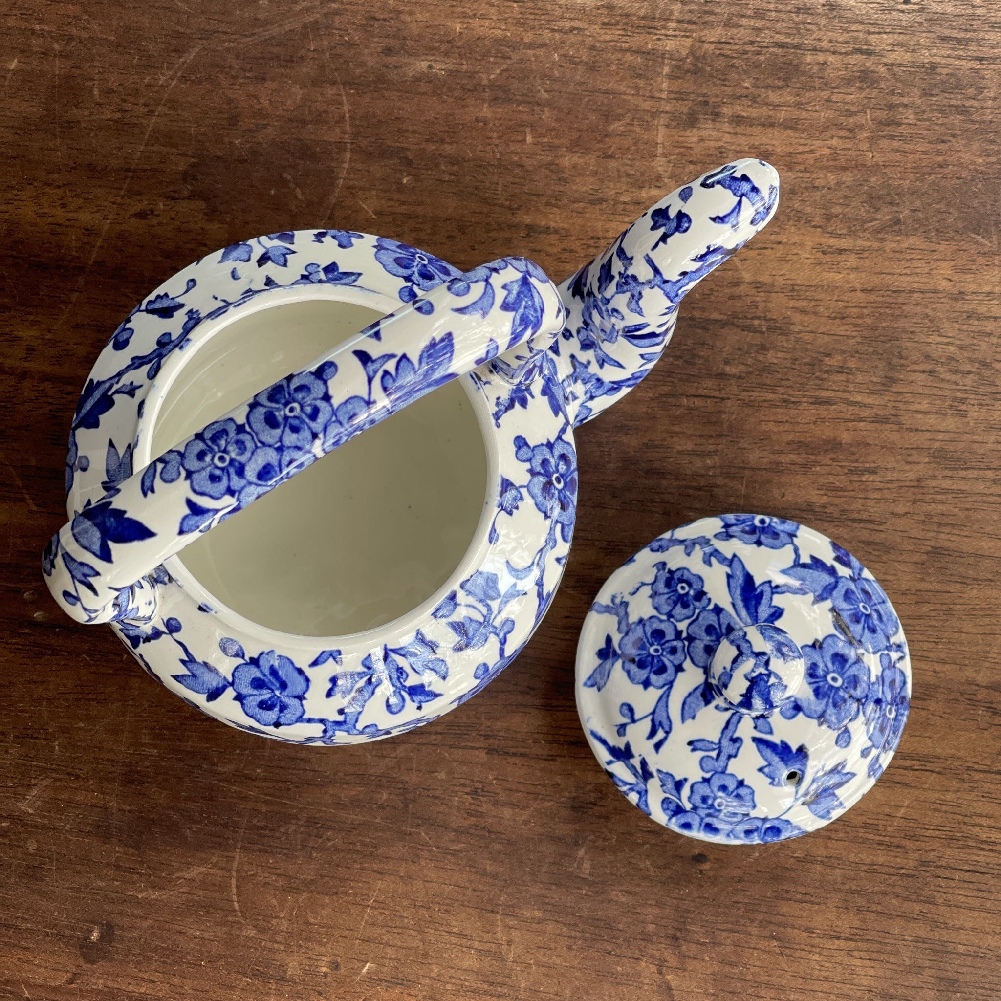 Theepot Blue Arden - Burleigh - The Collectionist