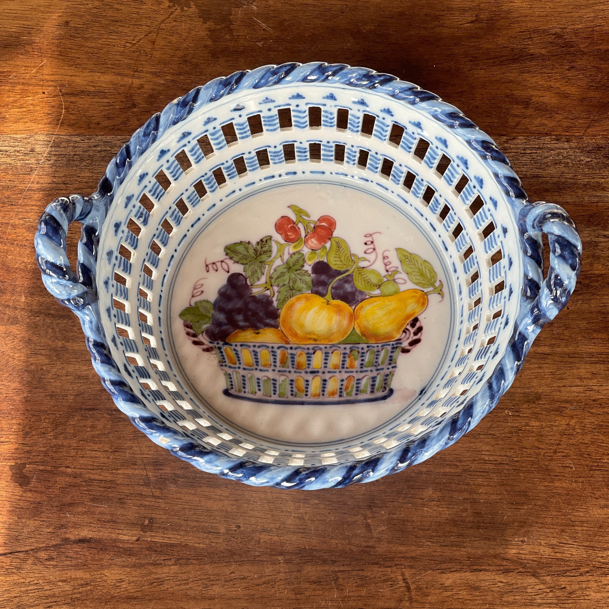 Tichelaar Makkum Fruitmand - The Collectionist