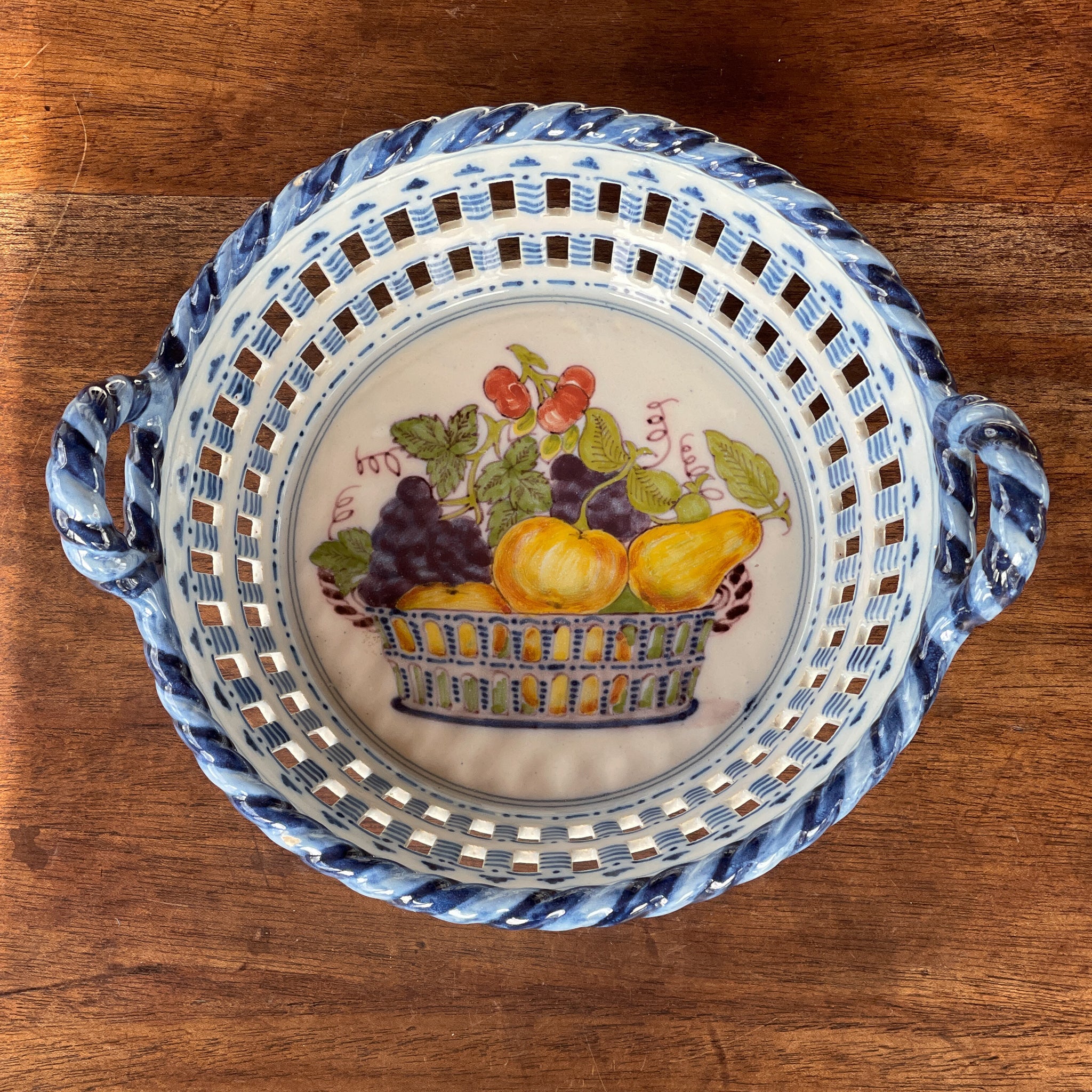 Tichelaar Makkum Fruitmand - The Collectionist