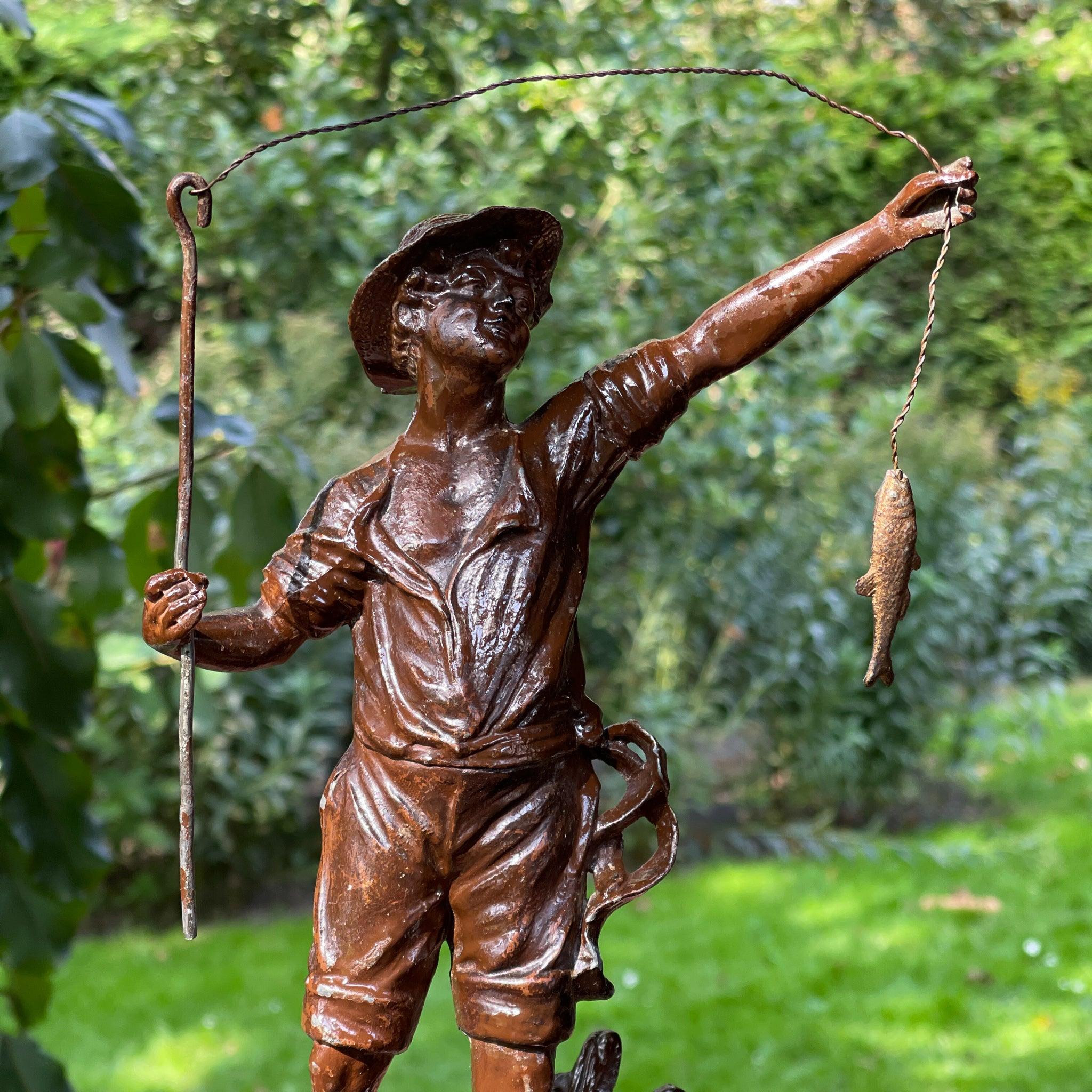 Twee beelden La Faucheuse & Le Pecheur - The Collectionist