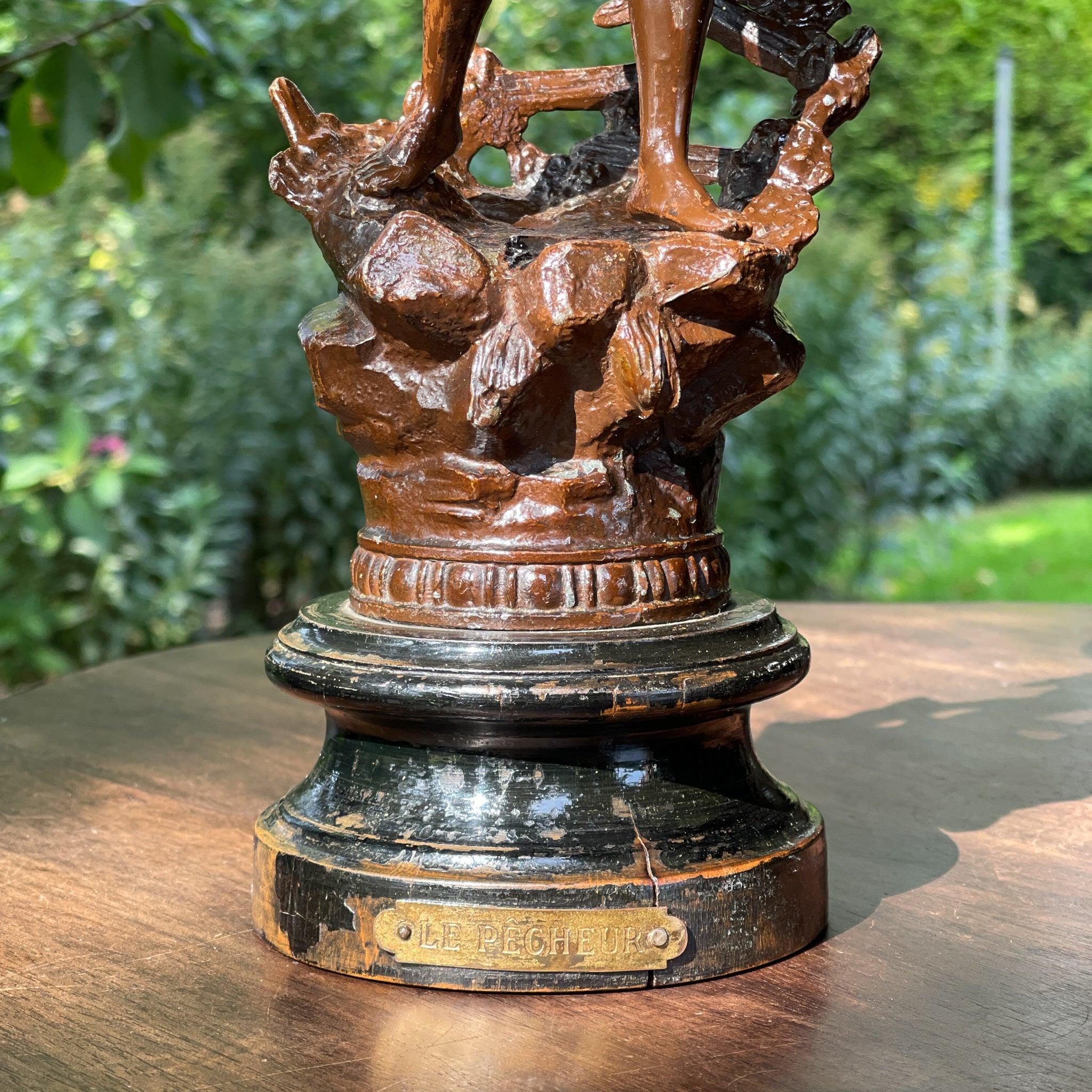 Twee beelden La Faucheuse & Le Pecheur - The Collectionist