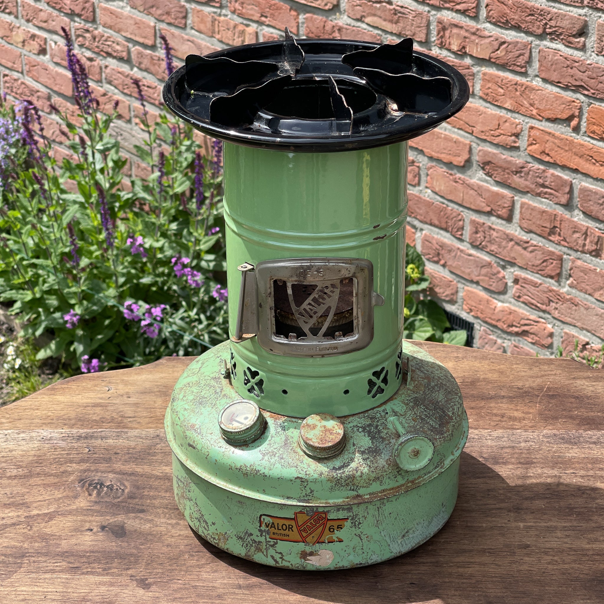 Valor Emaille Petroleumkachel Met Lont - The Collectionist