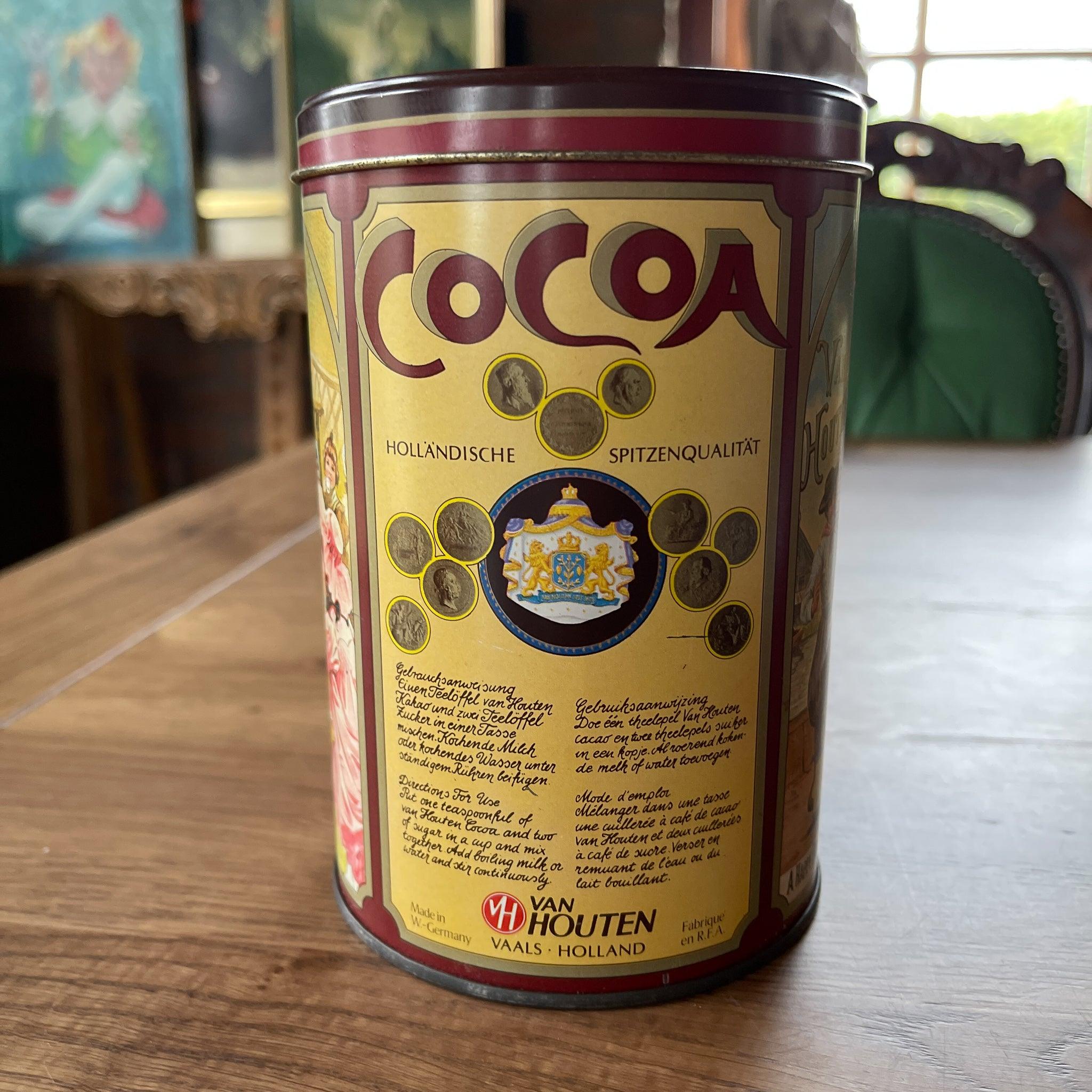 Van Houten Cacao blik - The Collectionist