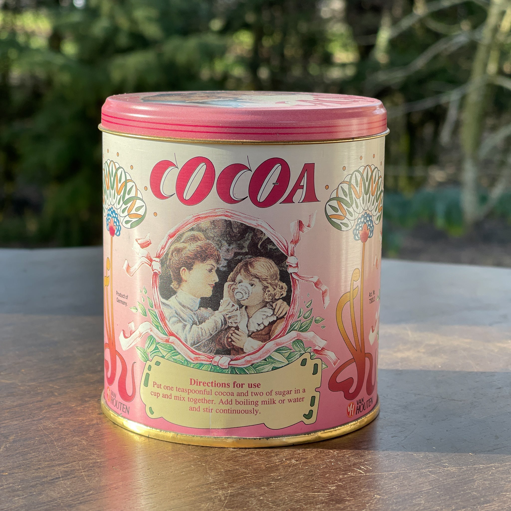 Van Houten Cacao Blik - The Collectionist