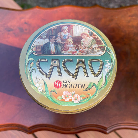 Van Houten's Cacao blik - Bamestra Curiosa