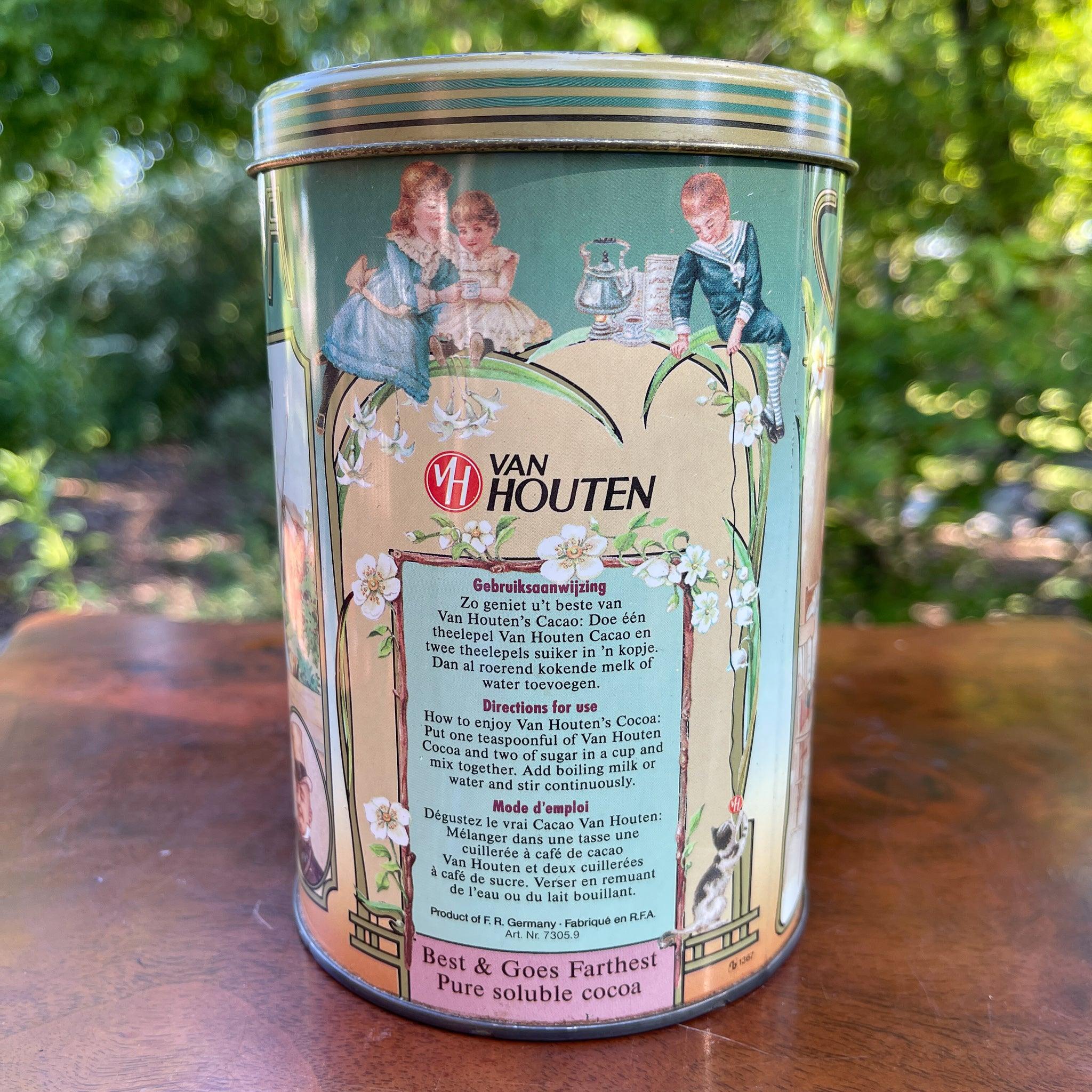 Van Houten's Cacao blik - The Collectionist