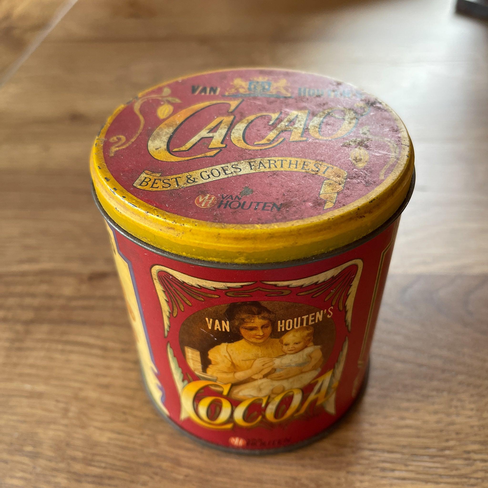 Van Houten's Cacao blik - The Collectionist