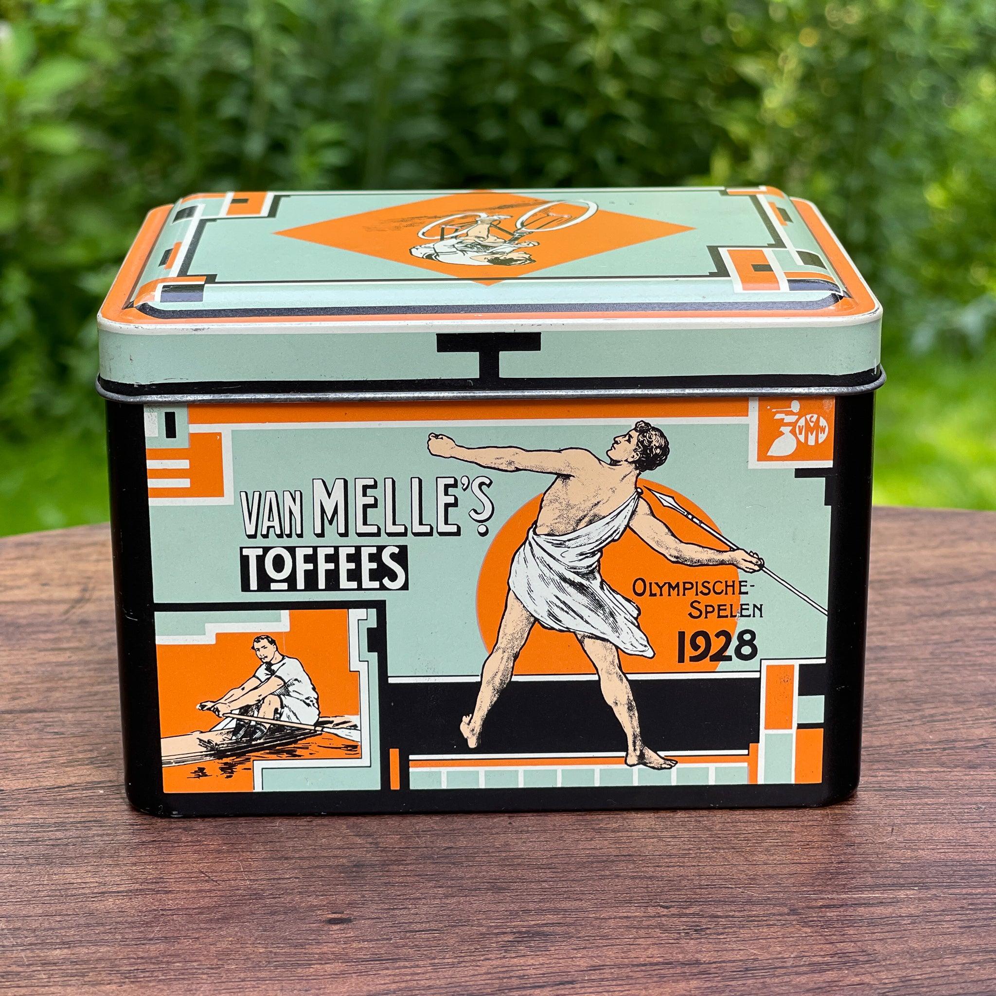 Van Melle's Olympische Spelen Toffee blik - The Collectionist