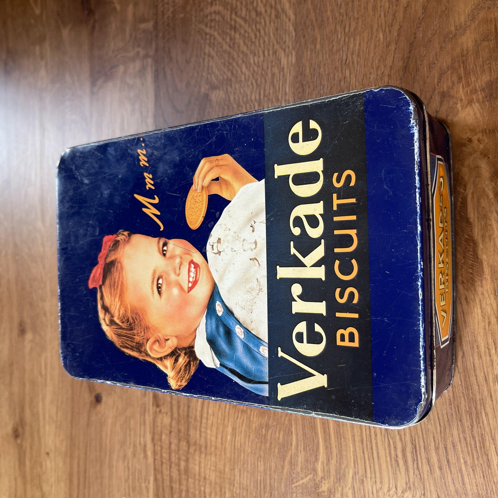 Verkade koekblik met meisje - The Collectionist