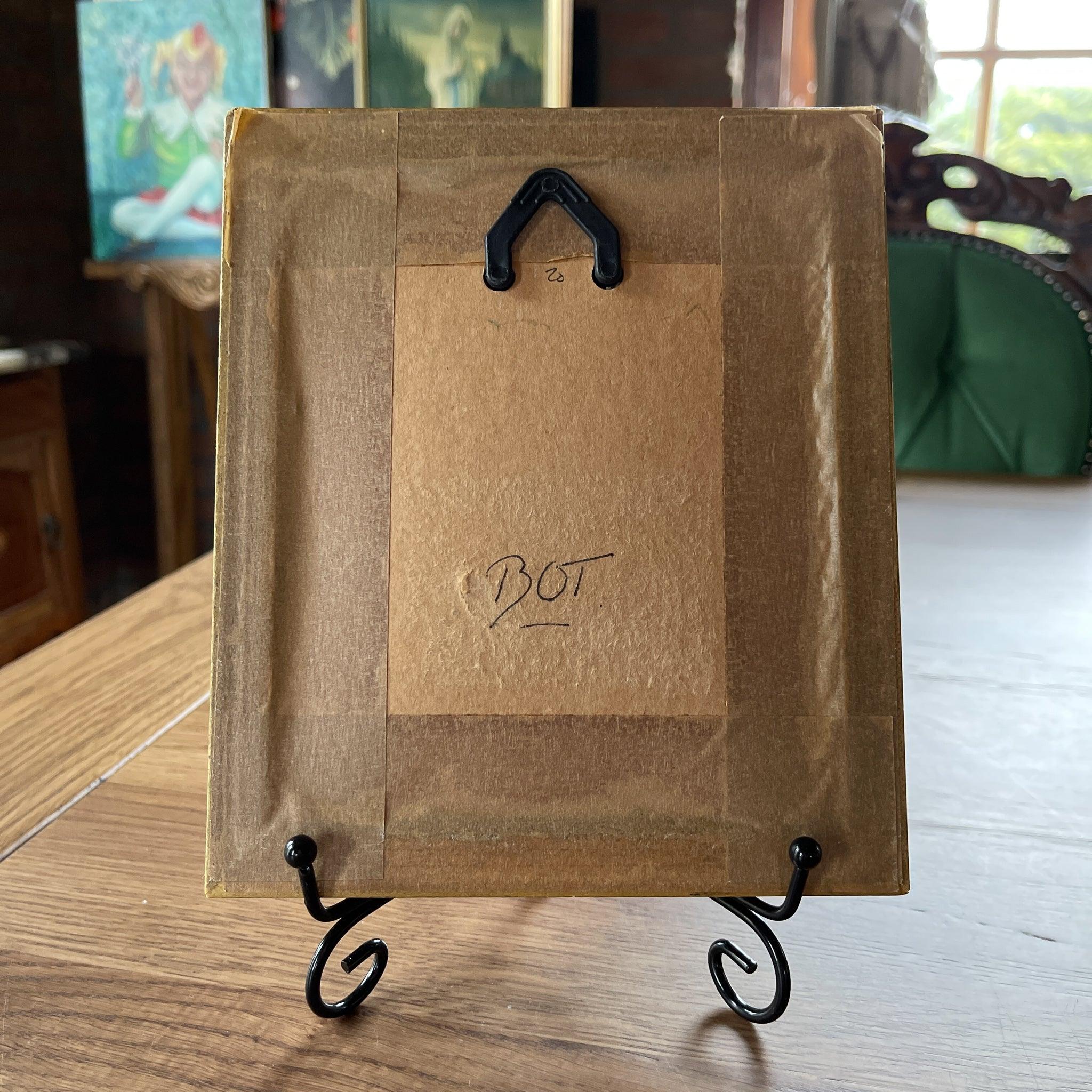 Vier schilderijtjes Botanical Florals (Filippa Whitford) - The Collectionist