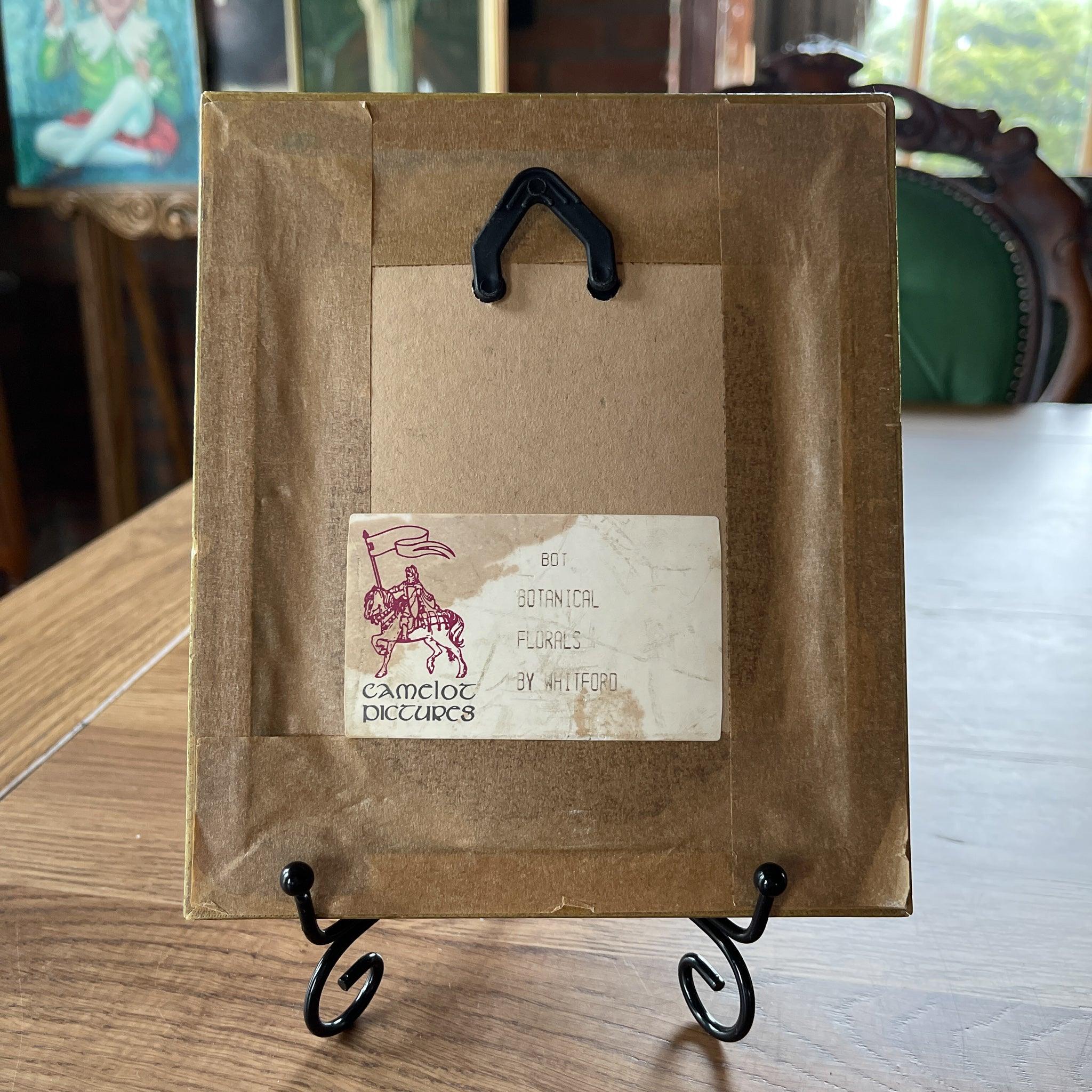 Vier schilderijtjes Botanical Florals (Filippa Whitford) - The Collectionist