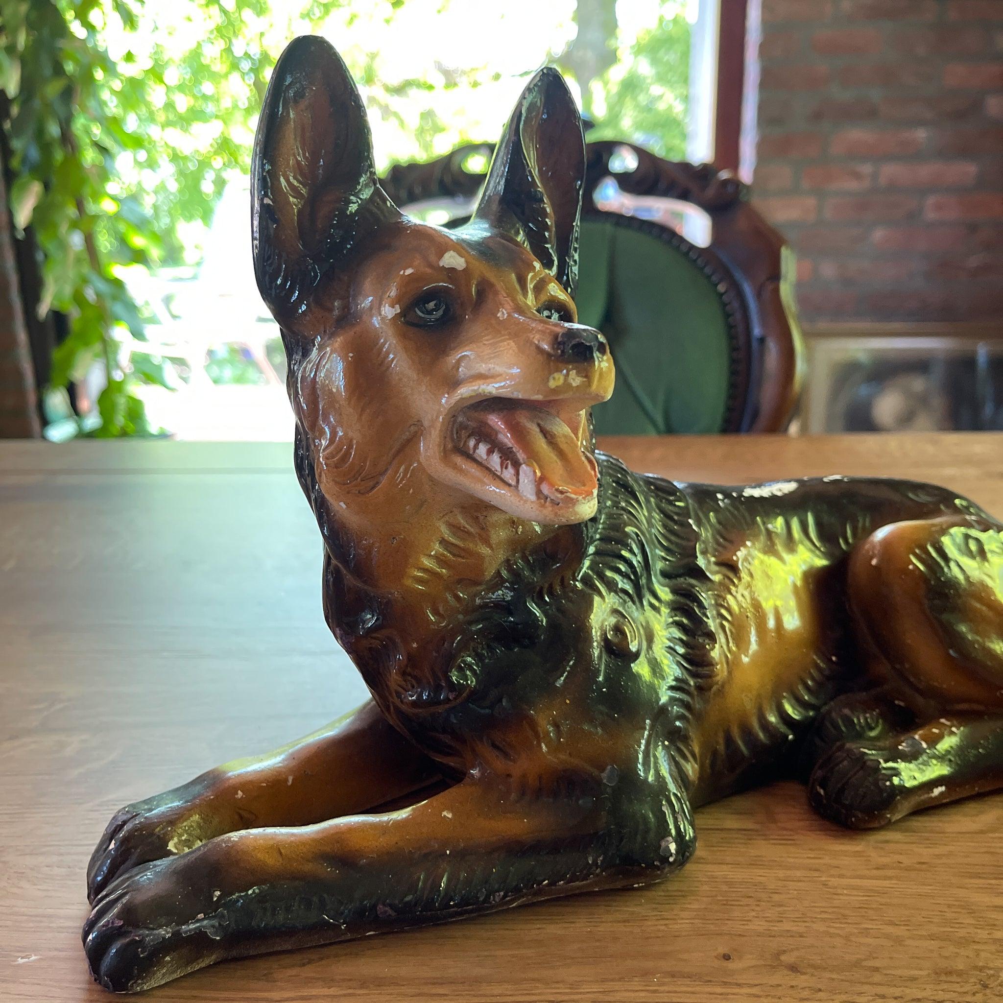 Vintage beeld Herdershond - The Collectionist