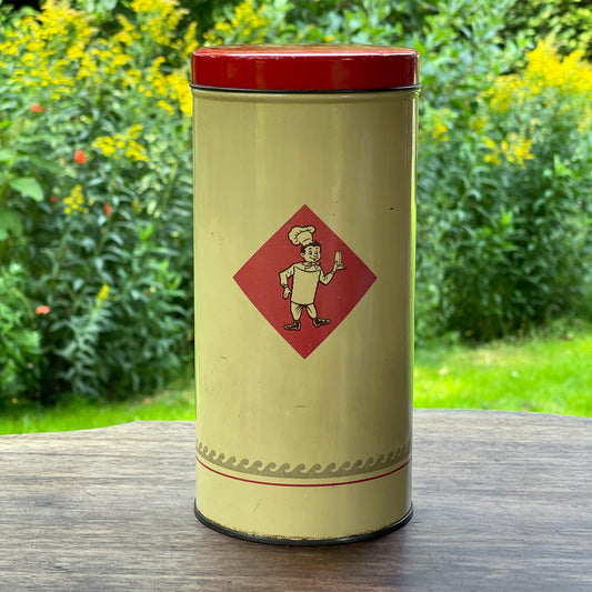 Vintage beschuitbus van Bolletje - Bamestra Curiosa