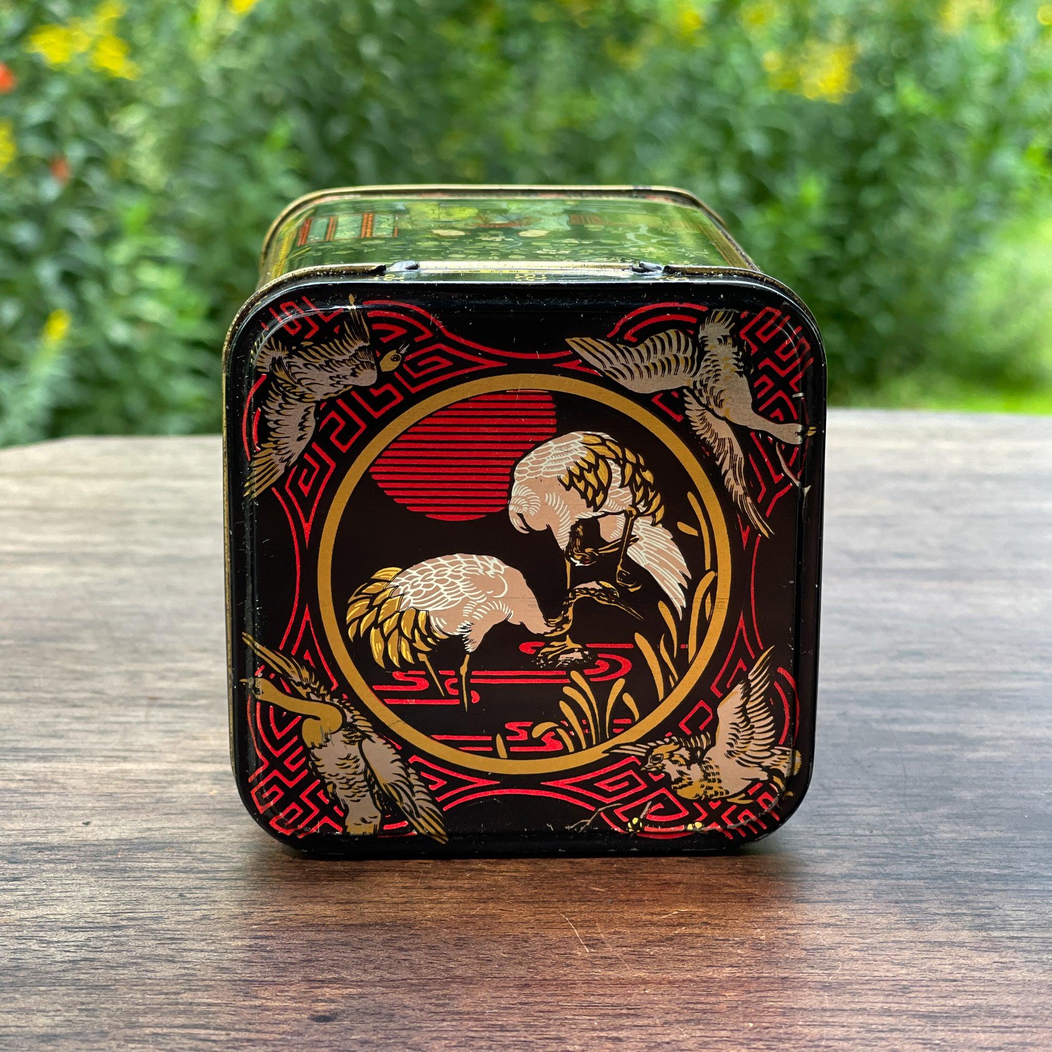 Vintage Chinese thee blik - The Collectionist