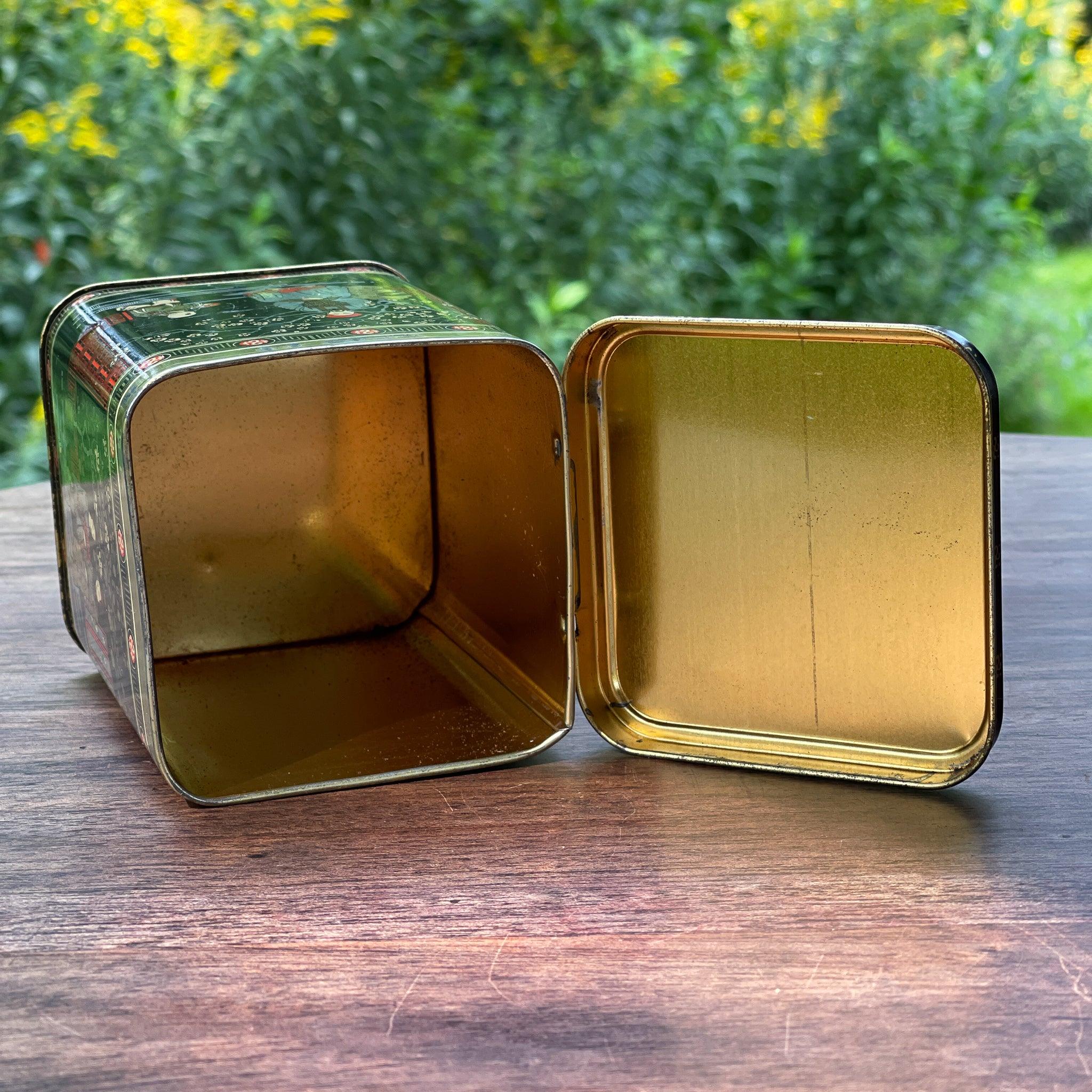 Vintage Chinese thee blik - The Collectionist