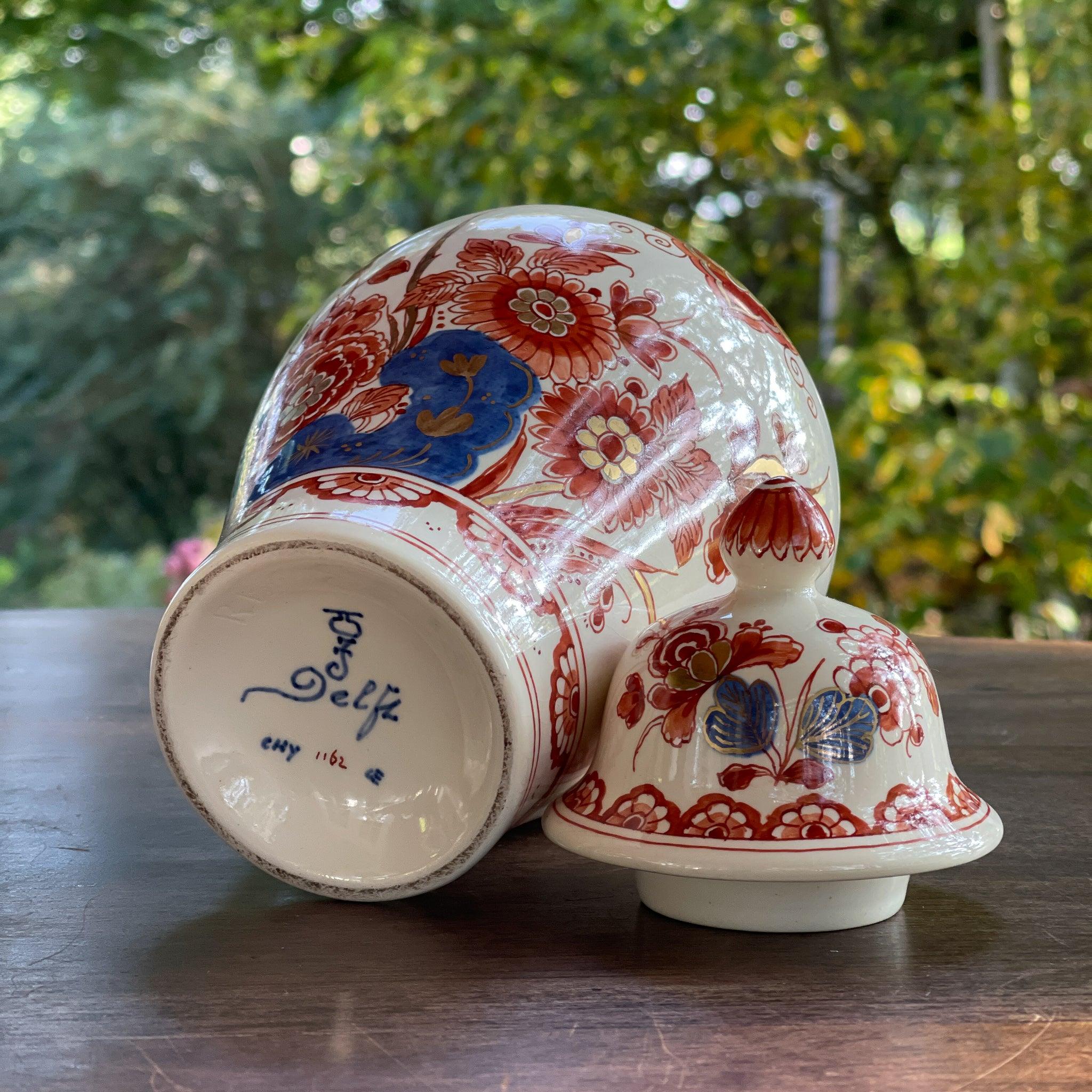 Vintage dekselpot De Porceleyne Fles Pijnacker (1960) - The Collectionist