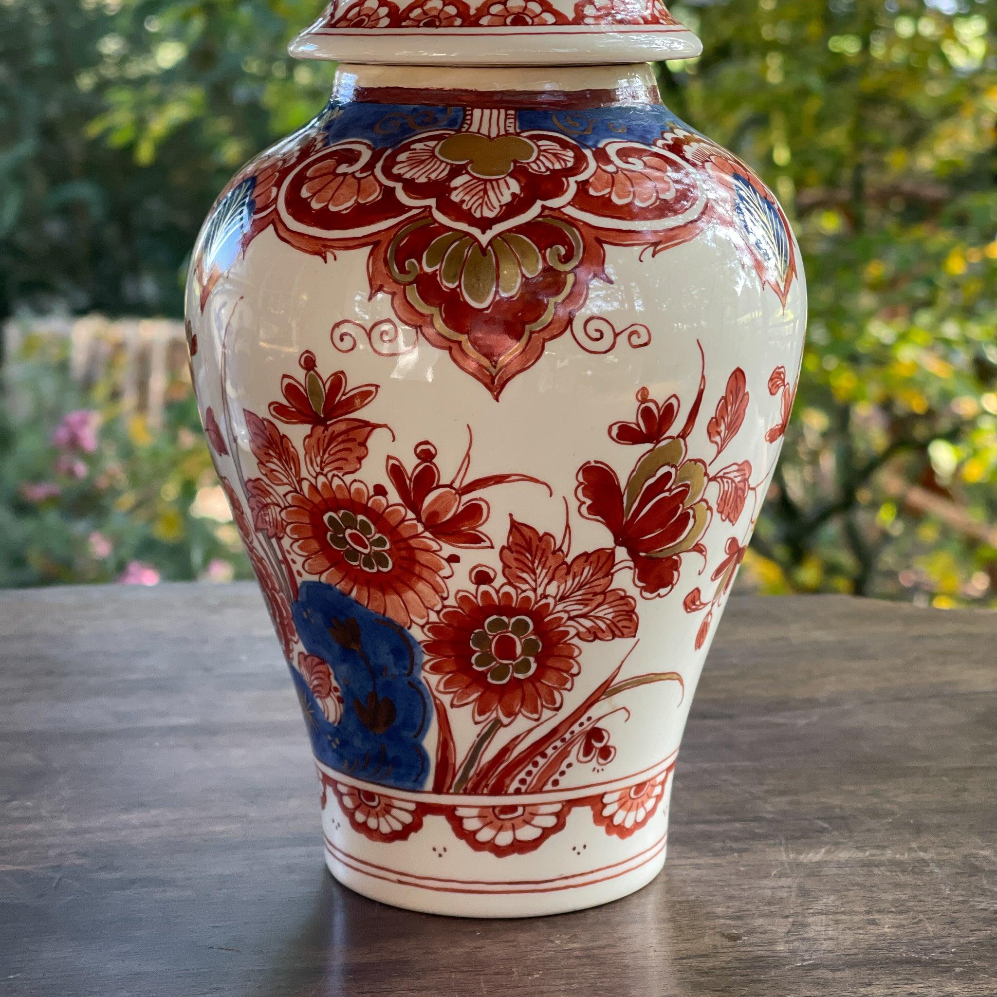 Vintage dekselpot De Porceleyne Fles Pijnacker (1960) - The Collectionist