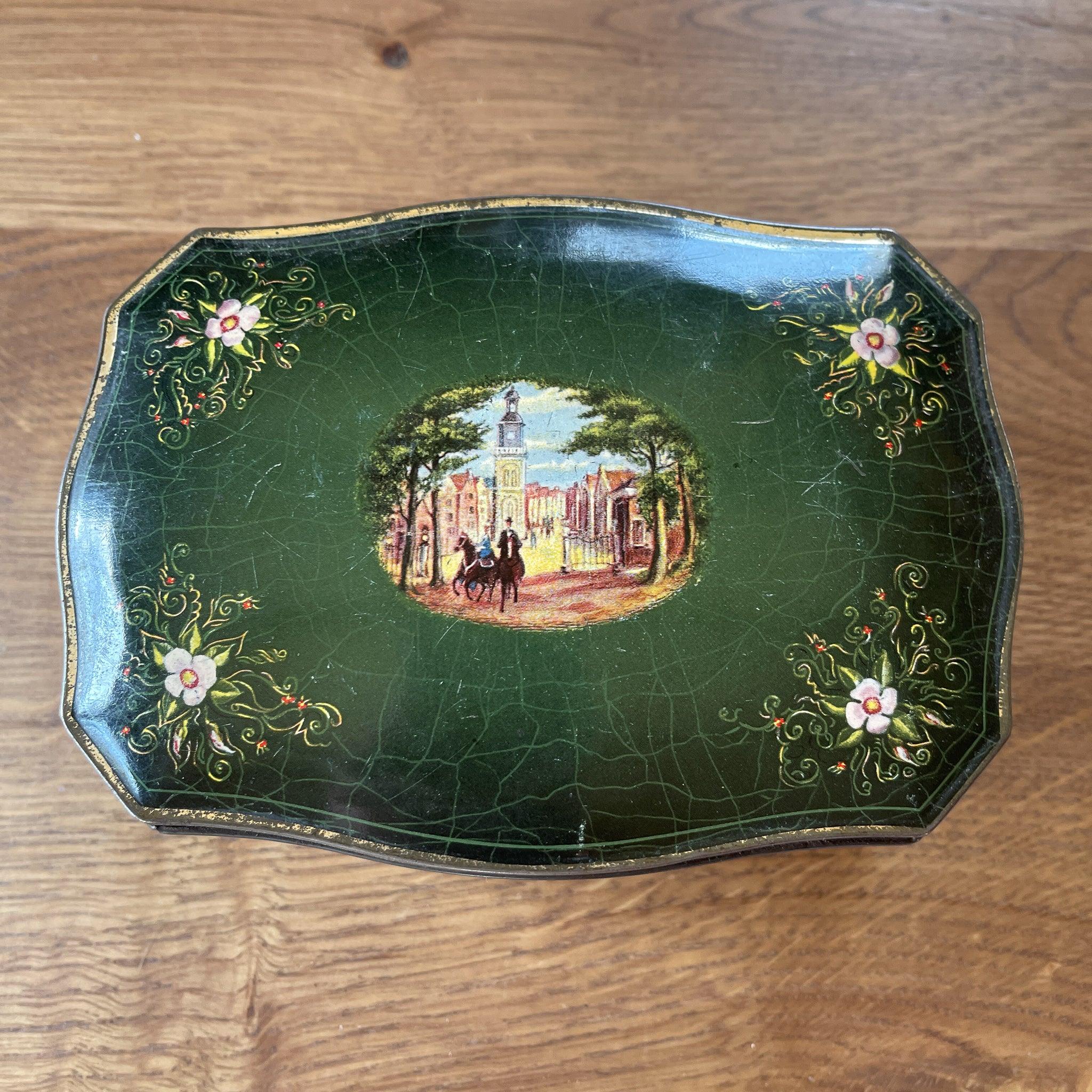 Vintage Douwe Egberts theeblik - The Collectionist