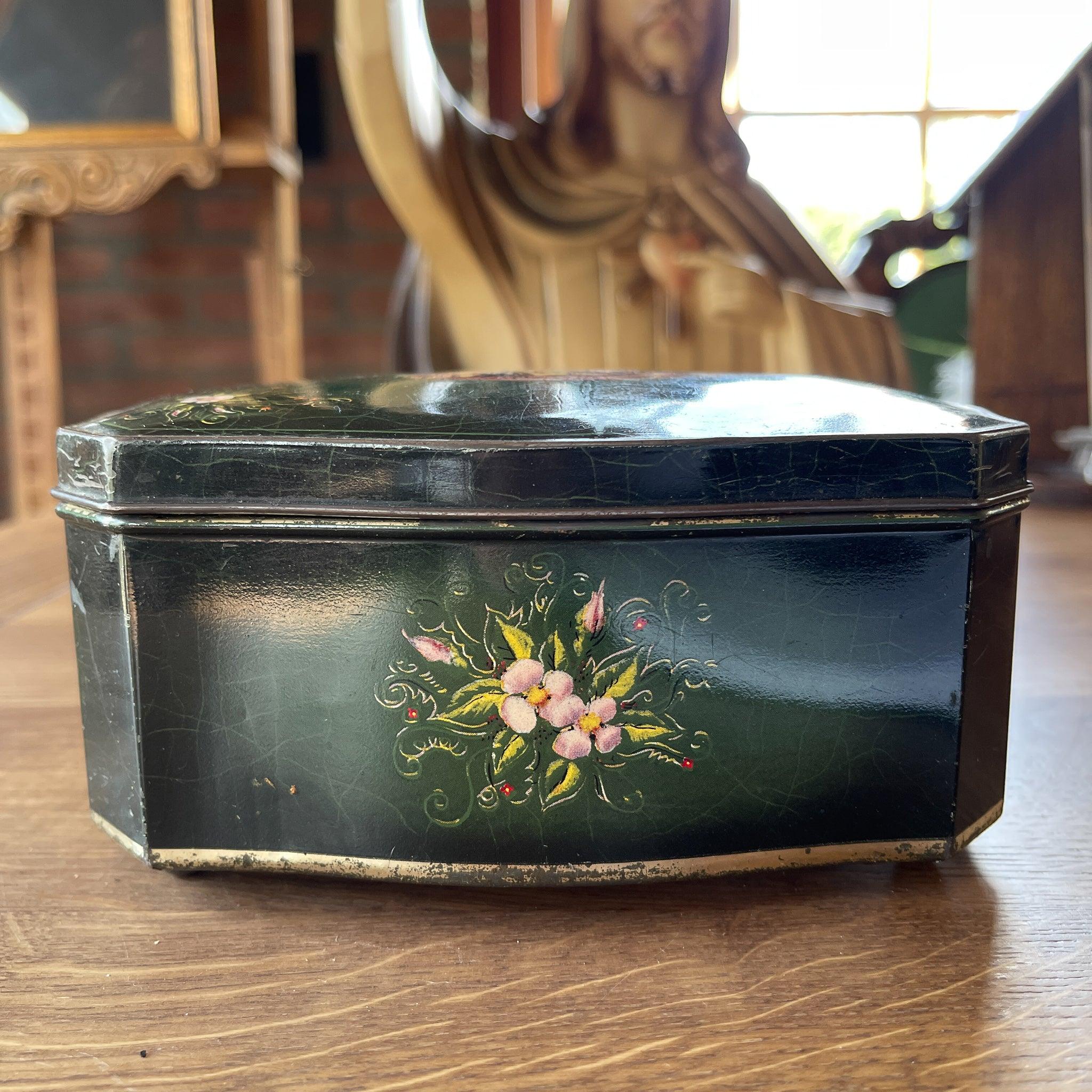 Vintage Douwe Egberts theeblik - The Collectionist