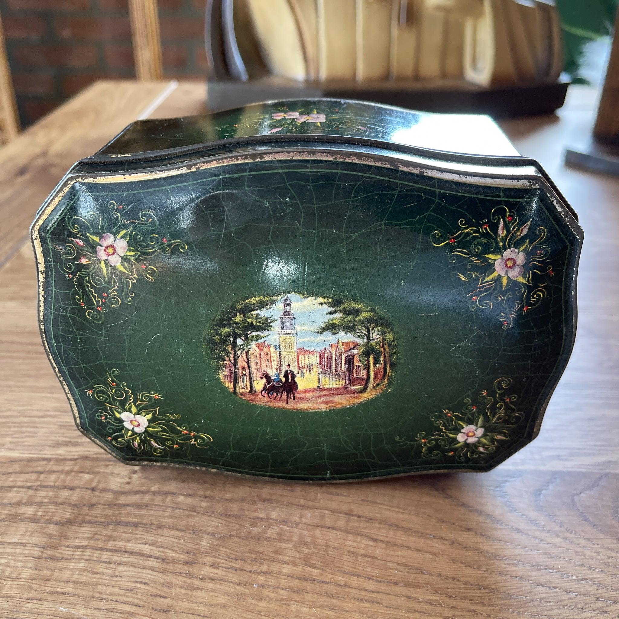 Vintage Douwe Egberts theeblik - The Collectionist