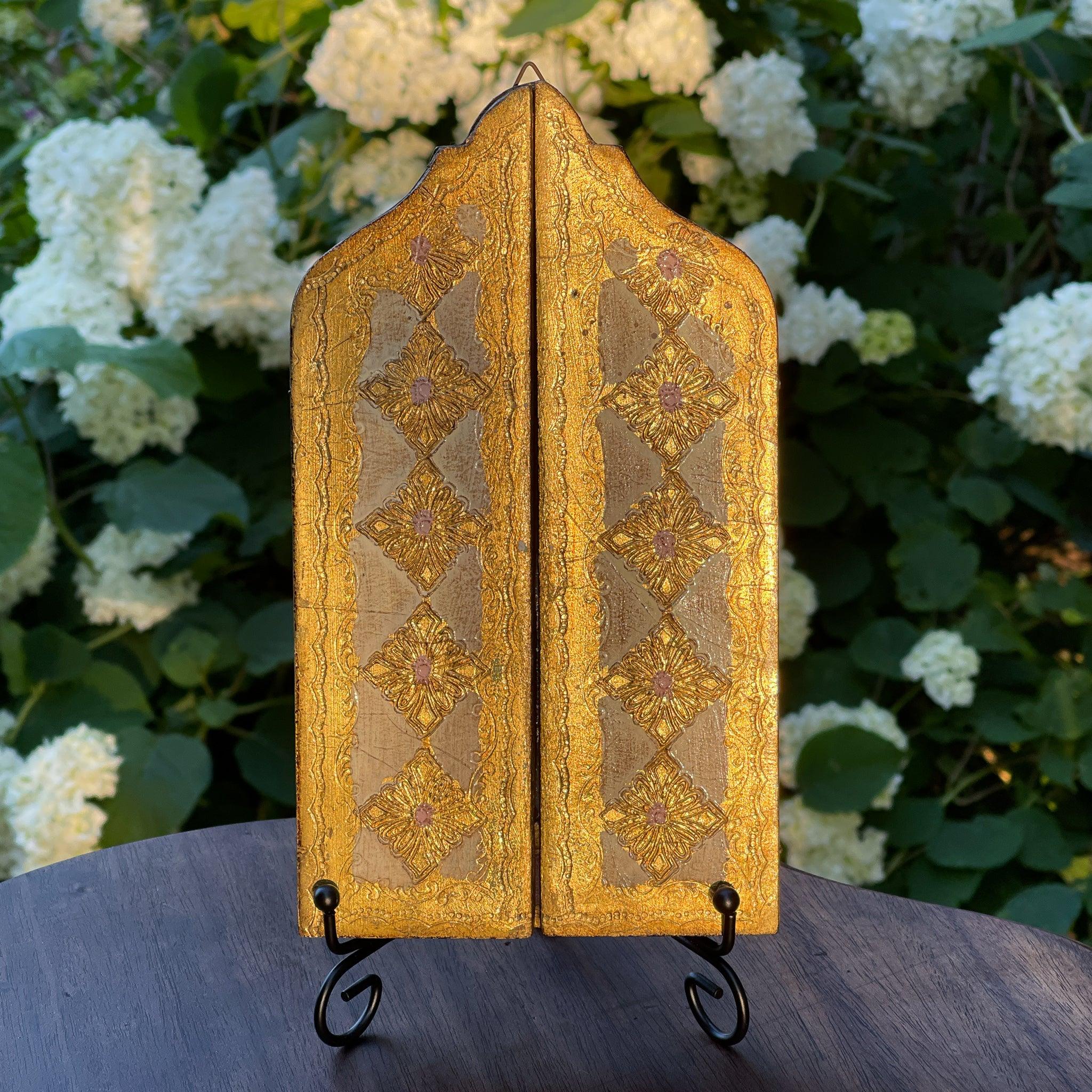 Vintage drieluik Icoon - The Collectionist