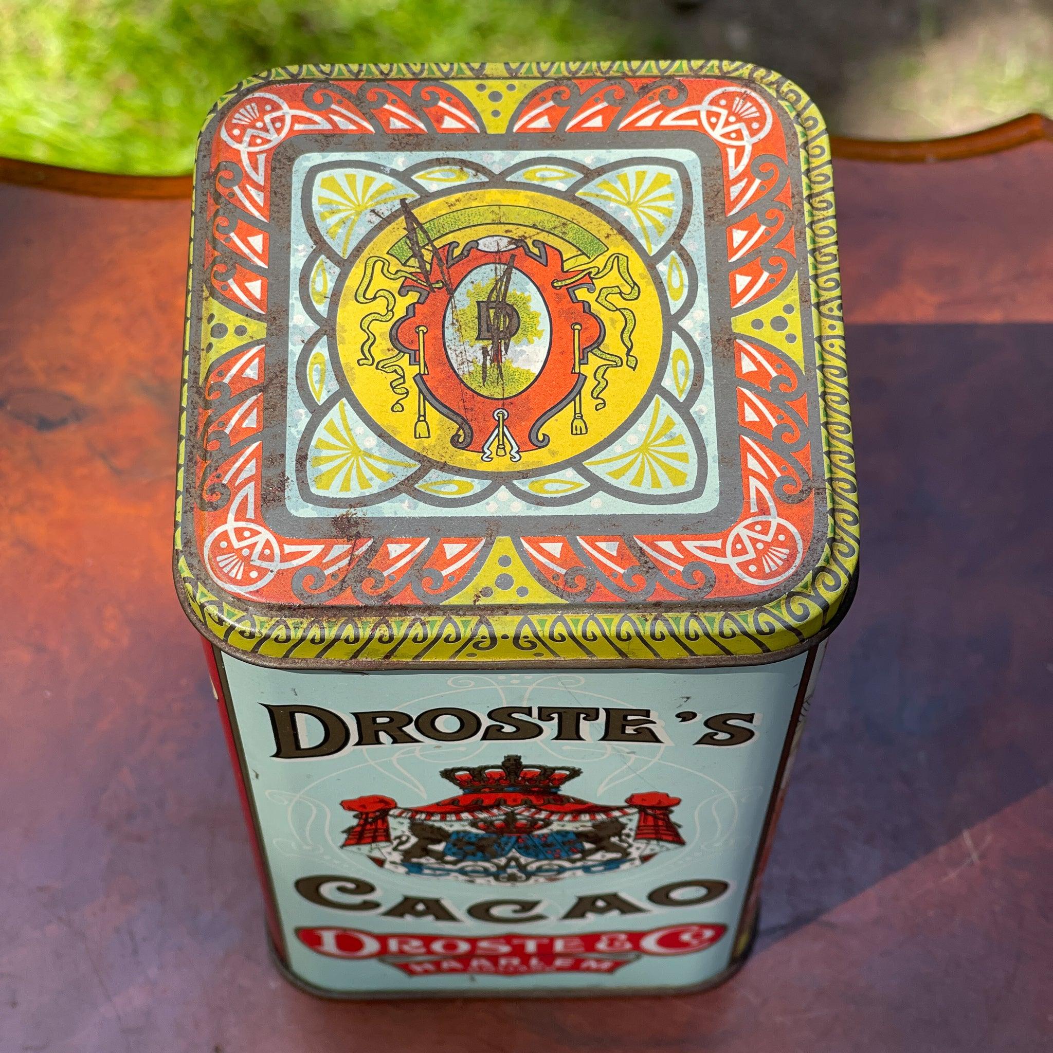 Vintage Droste Cacao blik - The Collectionist