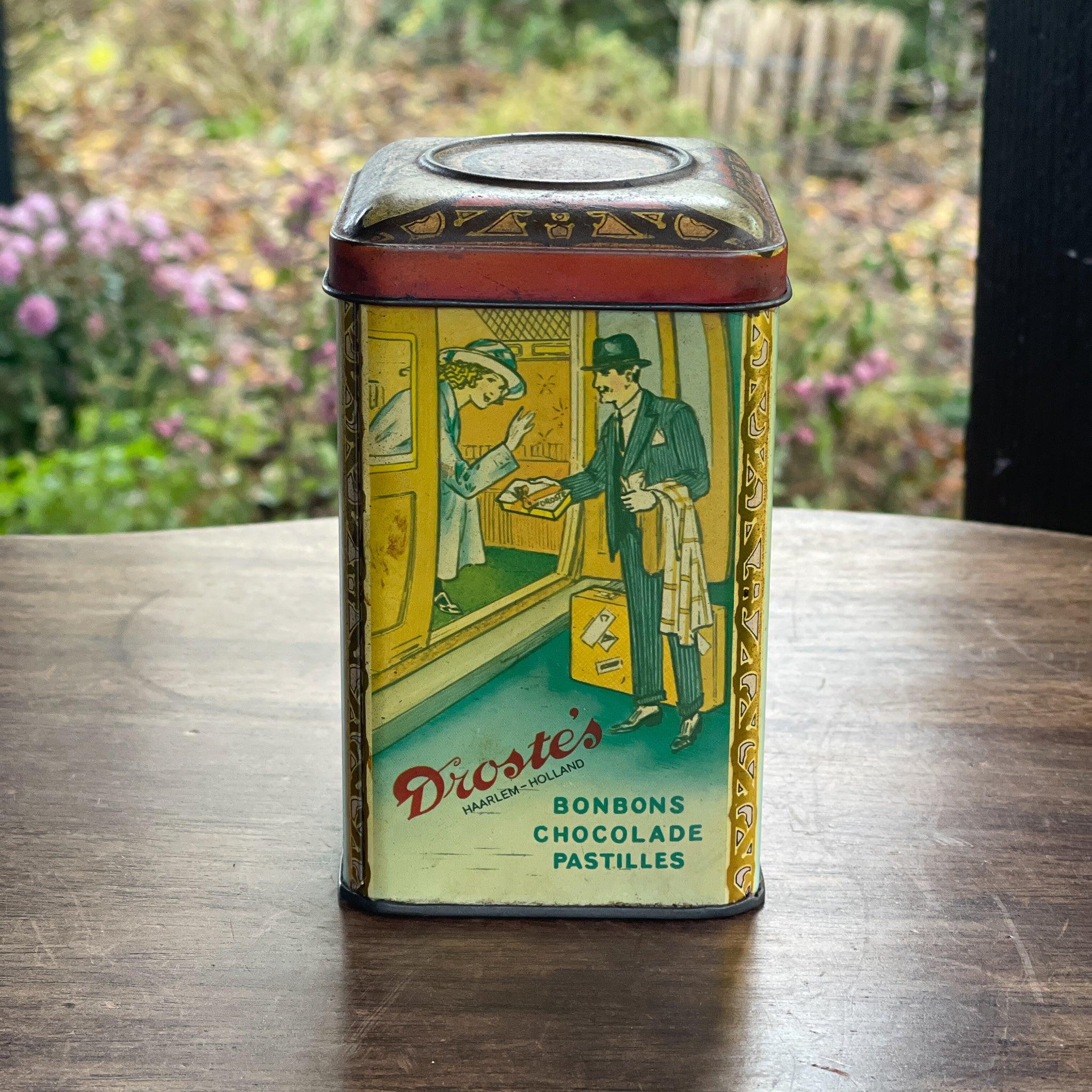 Vintage Droste Cacao blik - The Collectionist