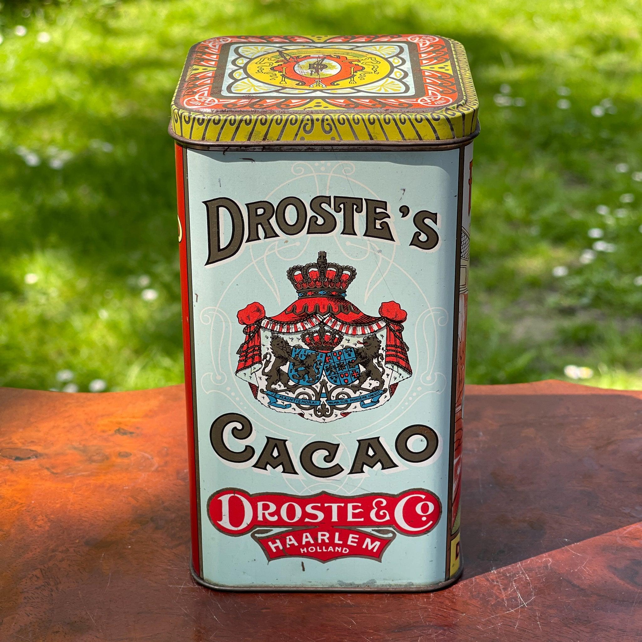 Vintage Droste Cacao blik - The Collectionist