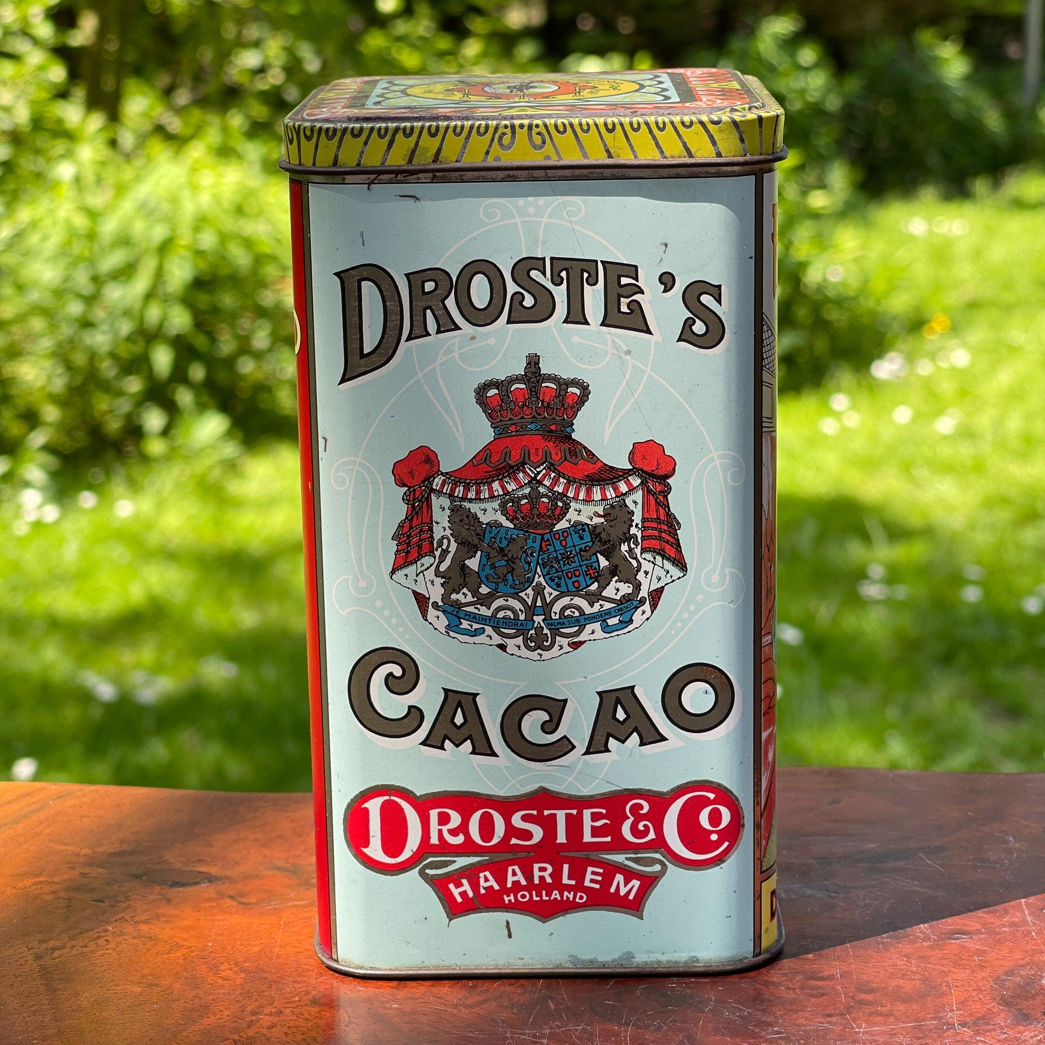 Vintage Droste Cacao blik - The Collectionist