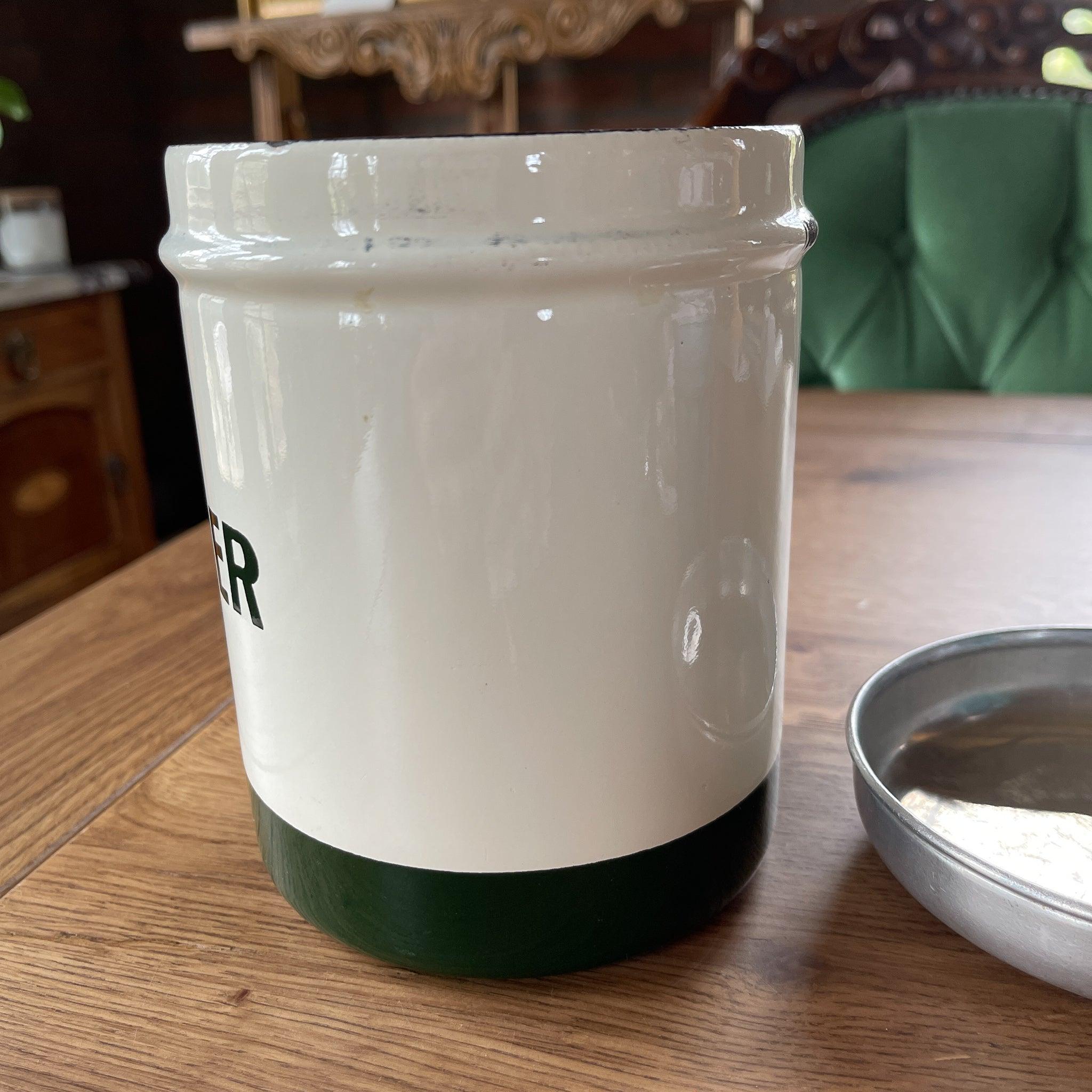 Vintage emaille suikerbus - The Collectionist