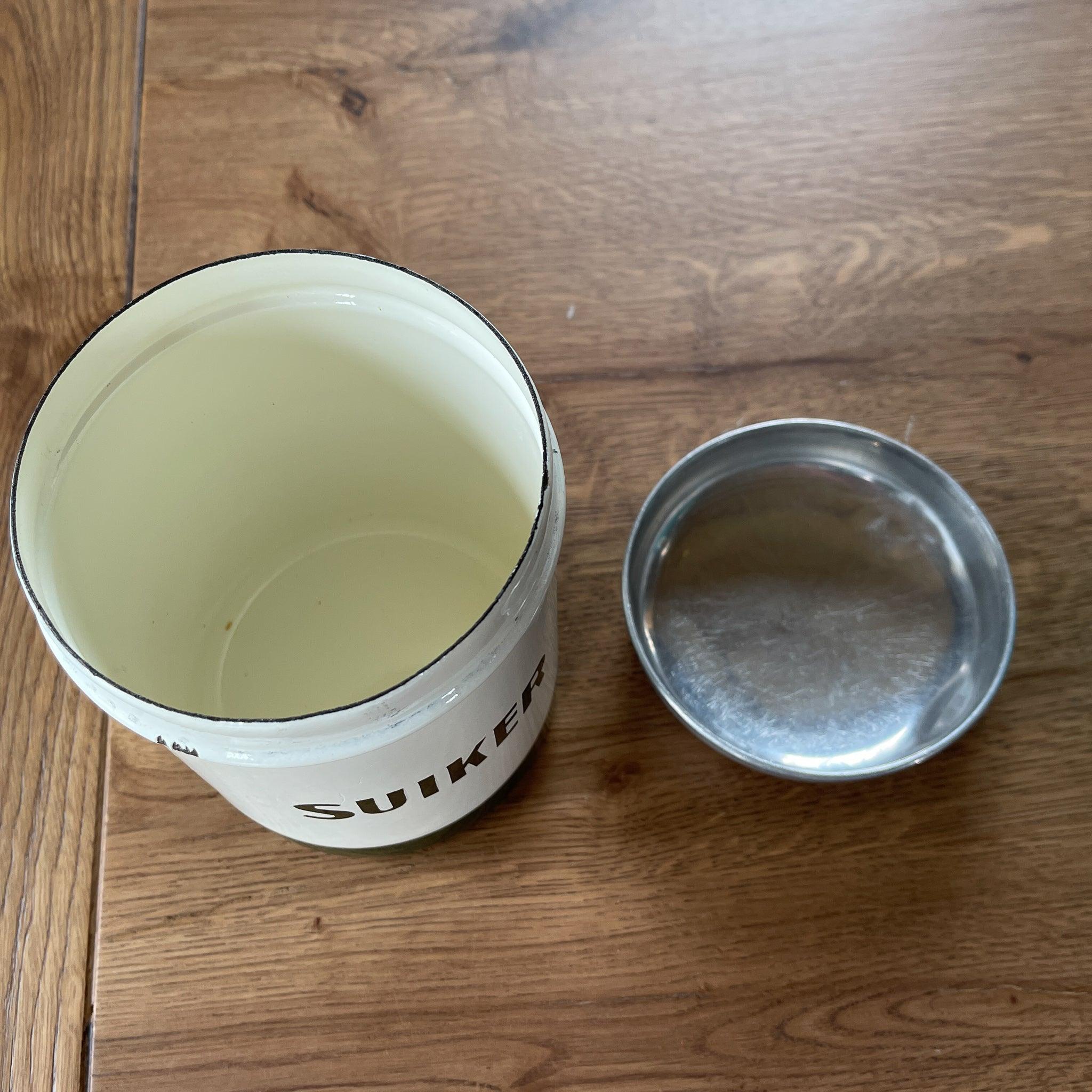 Vintage emaille suikerbus - The Collectionist