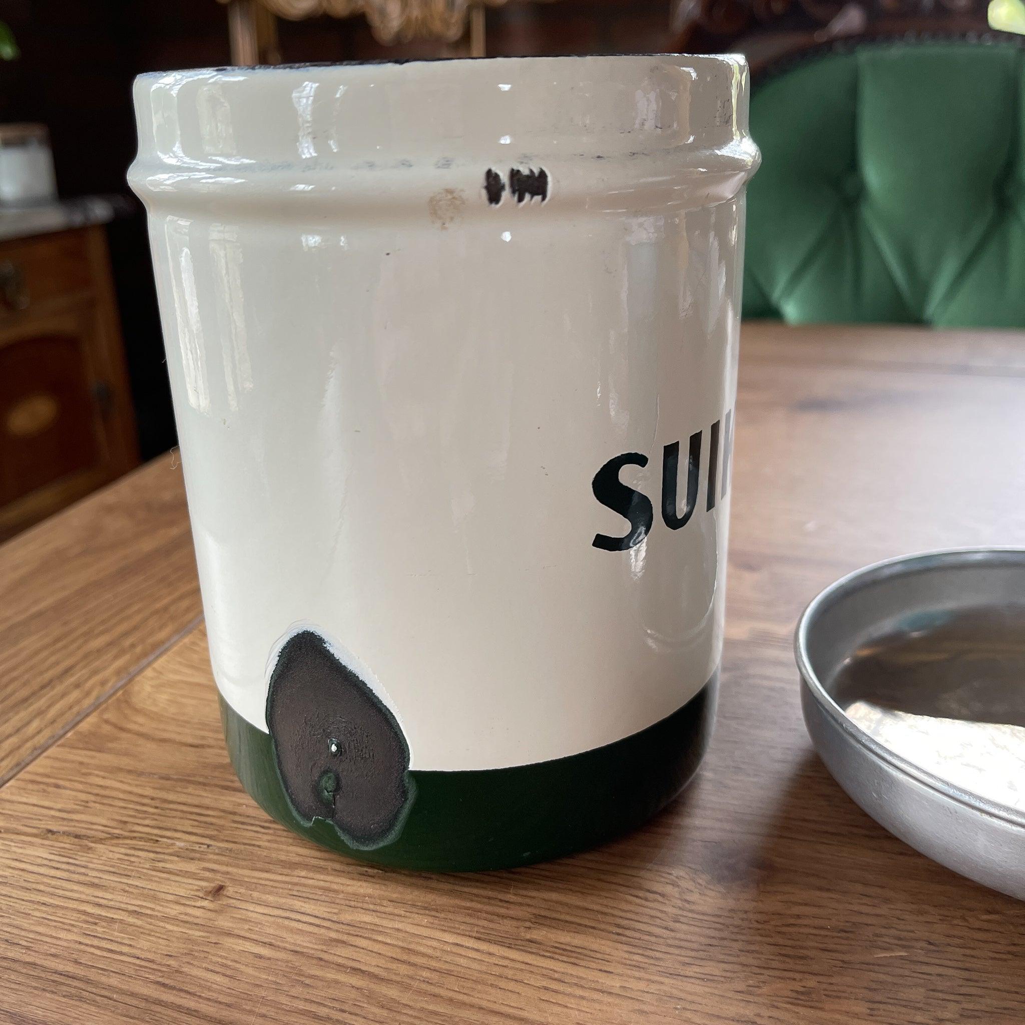 Vintage emaille suikerbus - The Collectionist