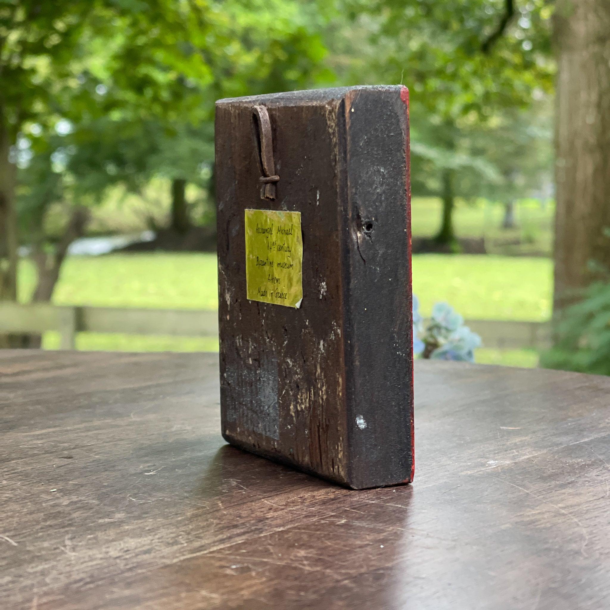 Vintage Grieks ikoon van Aartsengel Michael - The Collectionist