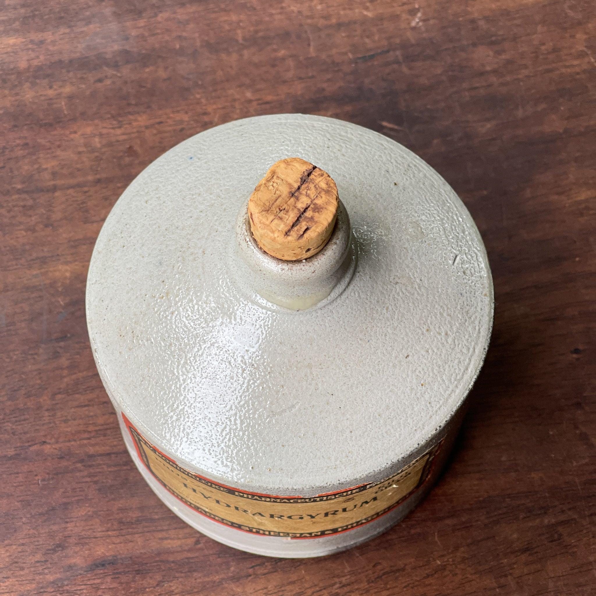 Vintage Hydrargyrum fles van Brocades - Stheeman & Pharmacia - The Collectionist