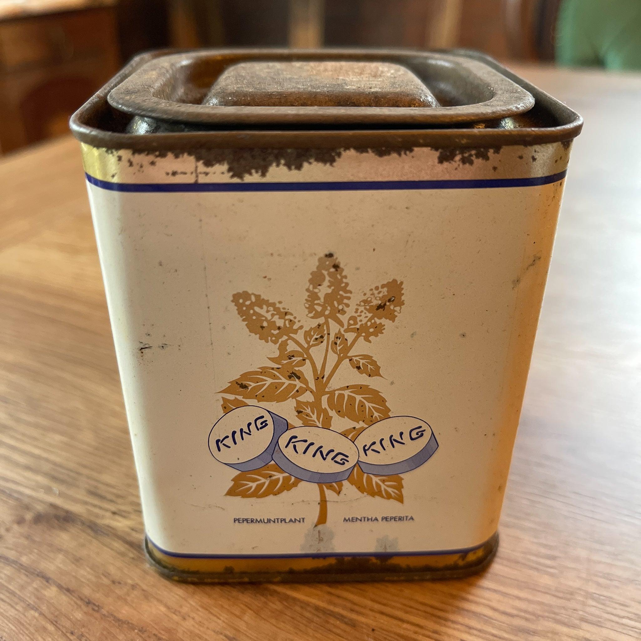 Vintage King Pepermunt blikje - The Collectionist
