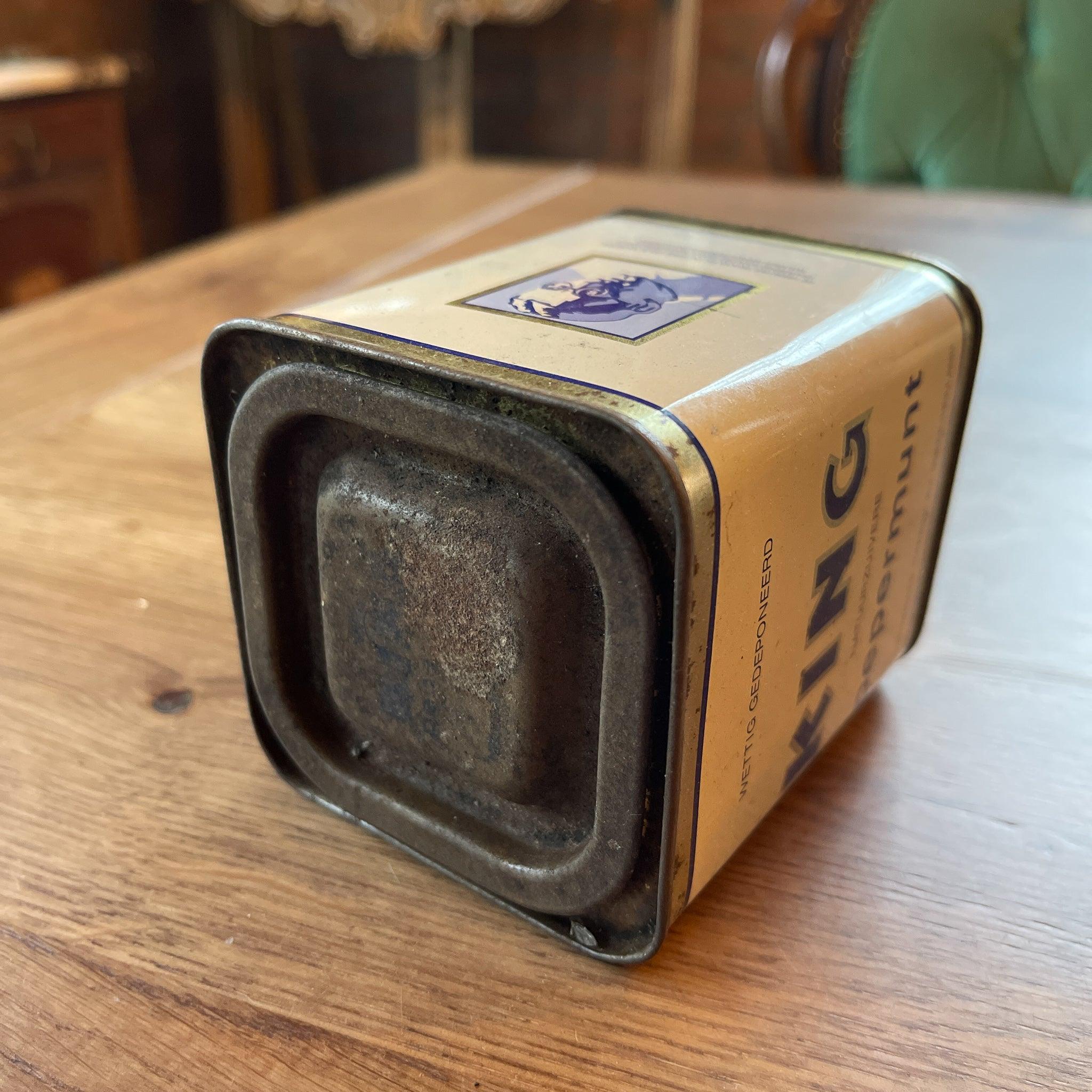 Vintage King Pepermunt blikje - The Collectionist