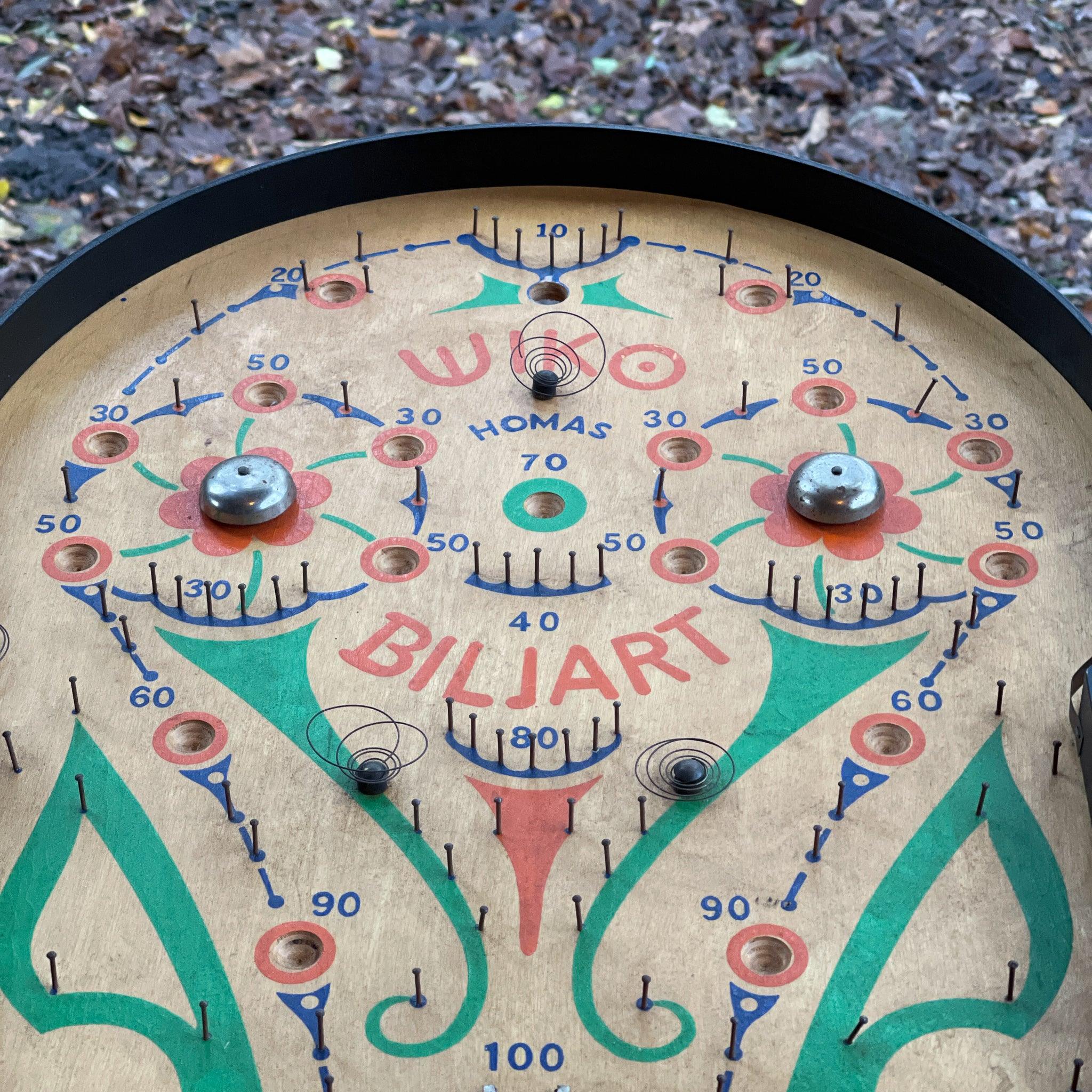 Vintage knikkerspel Wiko Biljart - The Collectionist