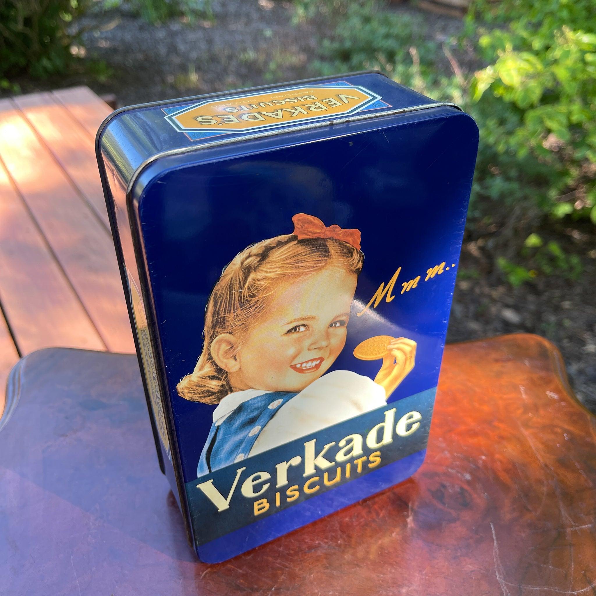 Vintage koekblik van Verkade - The Collectionist