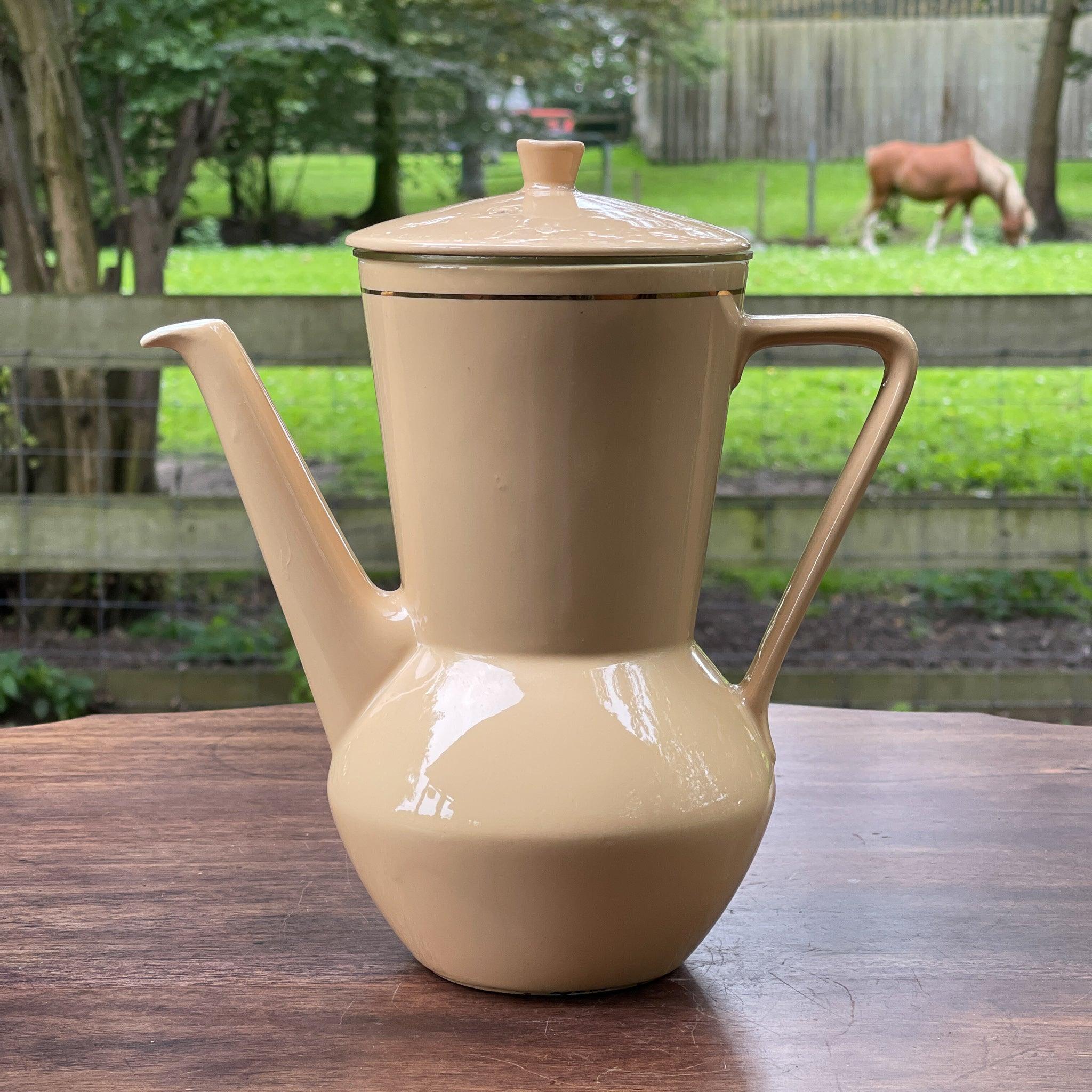 Vintage koffiepot van Douwe Egberts - The Collectionist