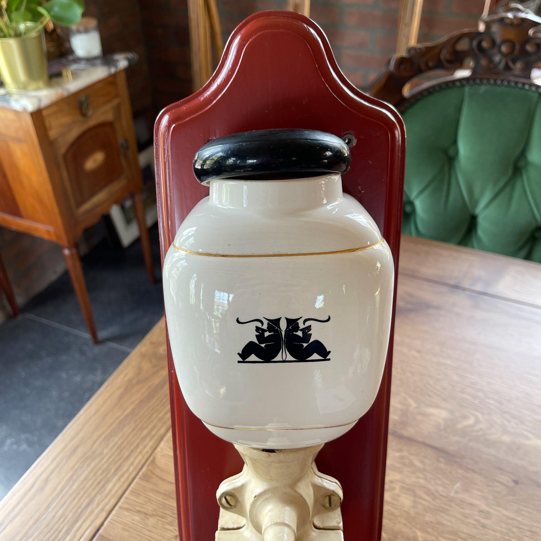 Vintage Niemeijer wand koffiemolen - The Collectionist