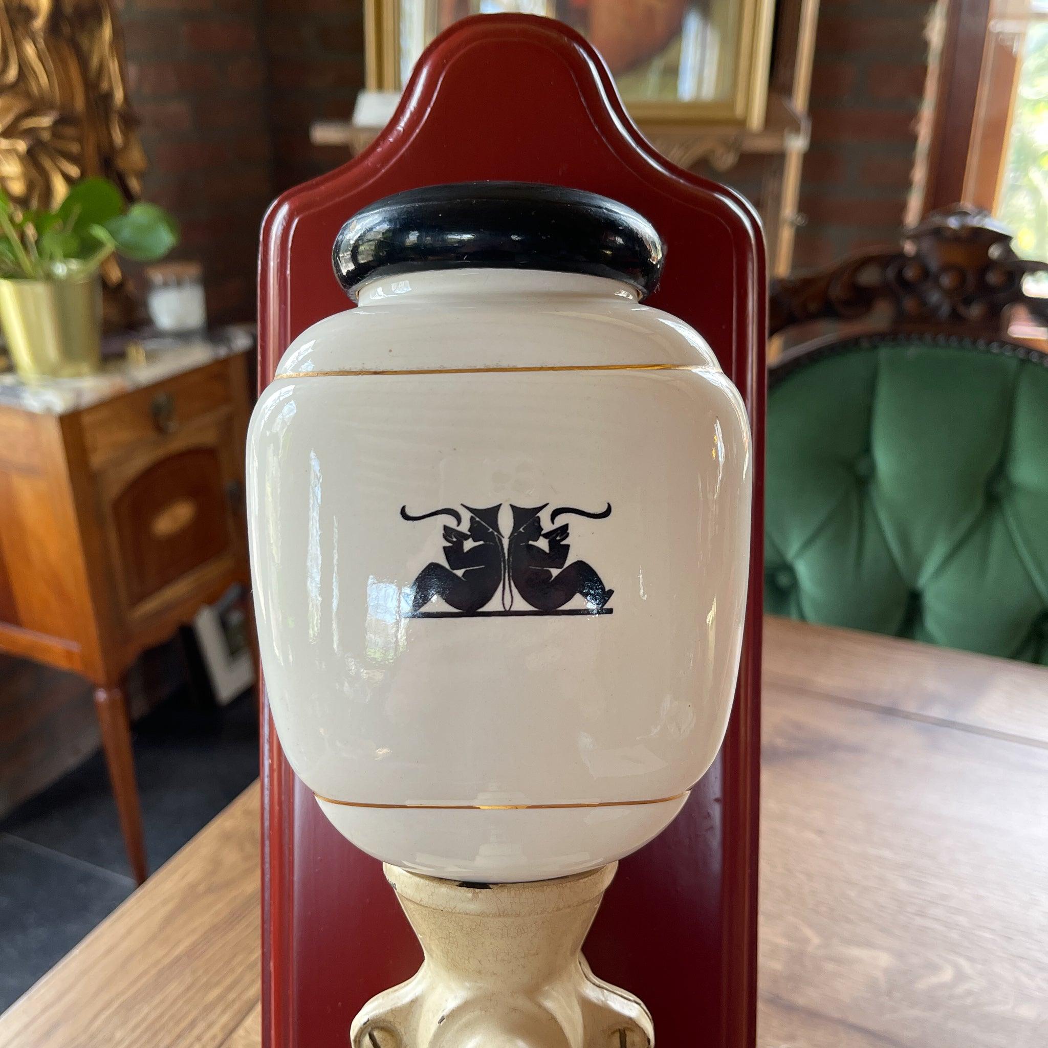 Vintage Niemeijer wand koffiemolen - The Collectionist