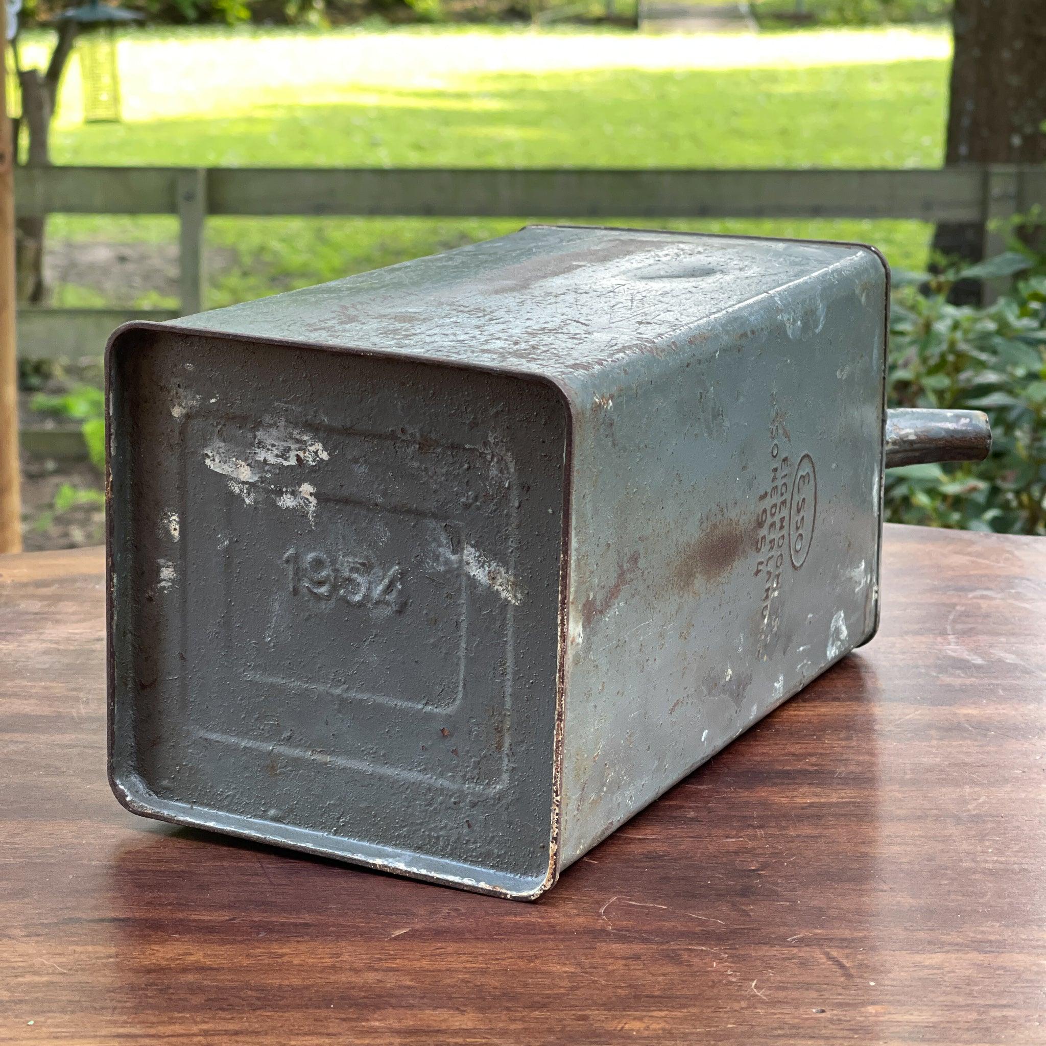 Vintage olie of petroleum kan ESSO 1954 - The Collectionist