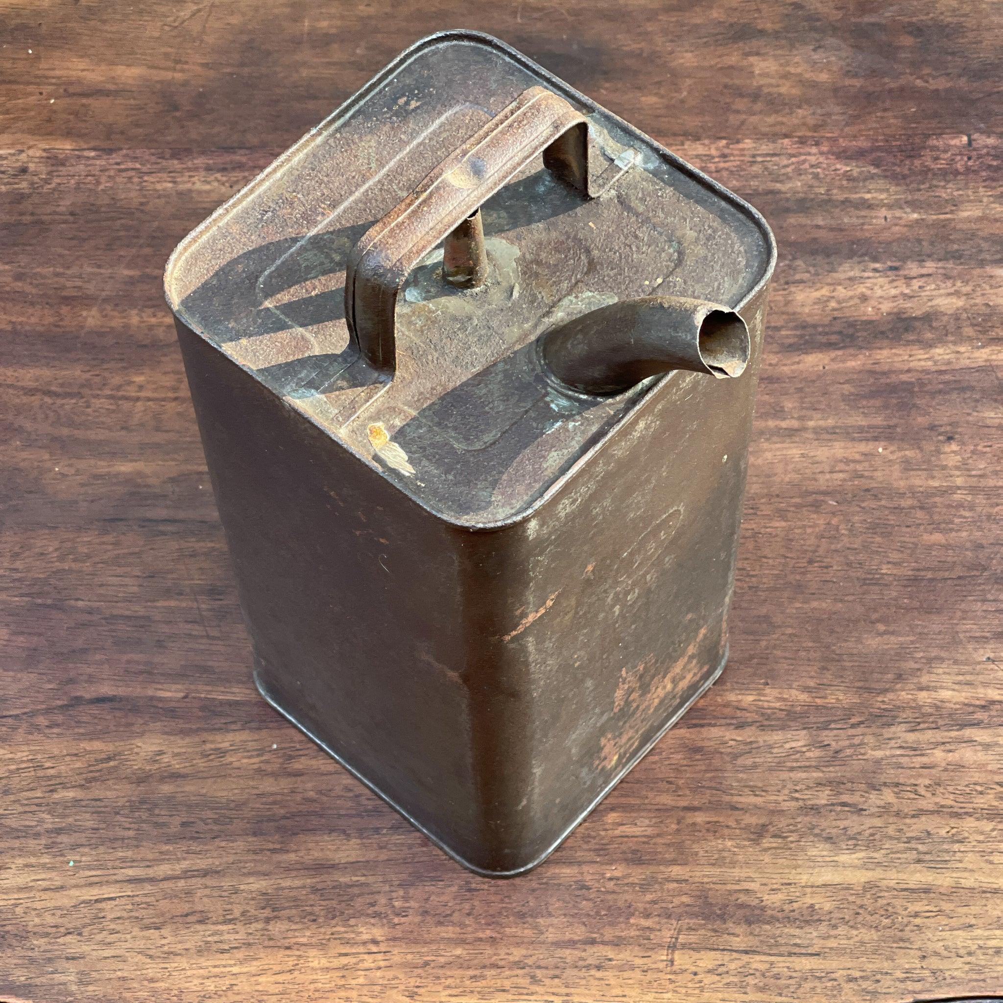 Vintage olie of petroleum kan ESSO 1955 - The Collectionist