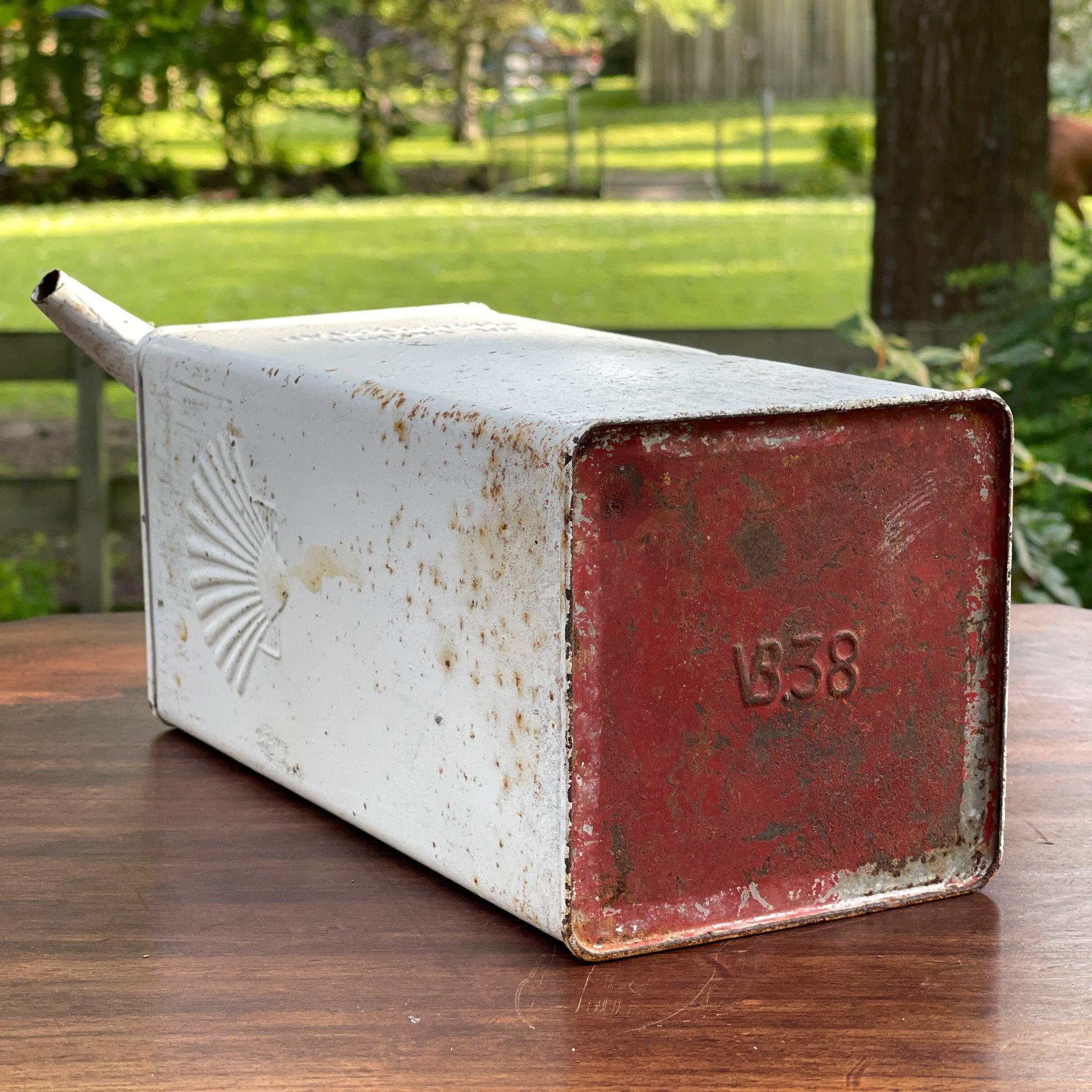 Vintage petroleum kan Shell - The Collectionist