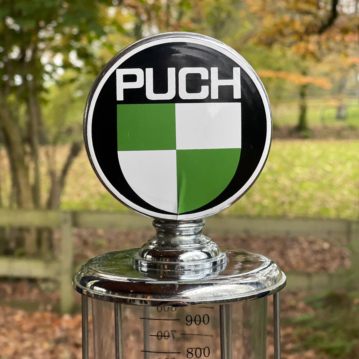 Vintage Puch benzinepomp 48 cm - Bamestra Curiosa