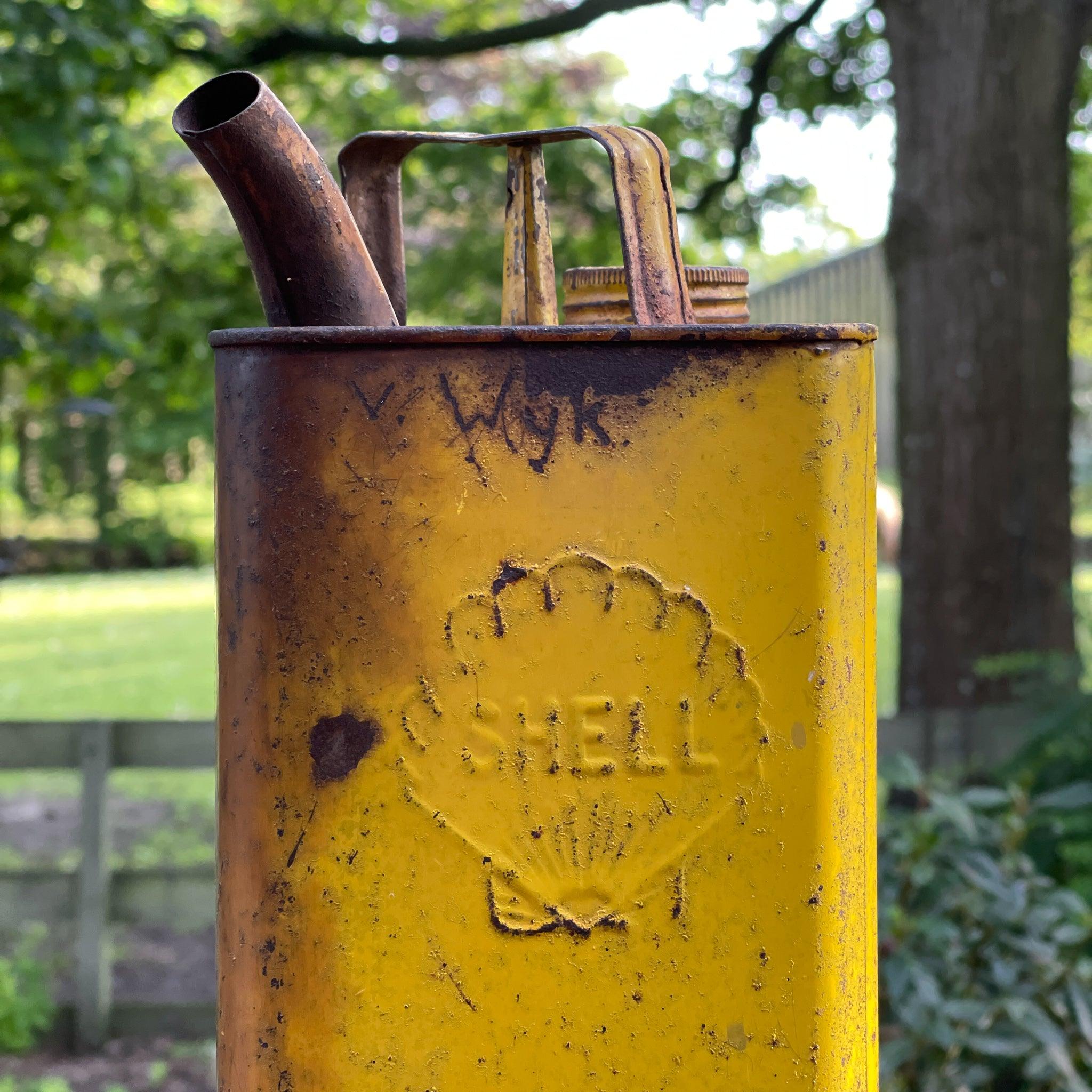 Vintage Shell petroleum kan 1962 - The Collectionist