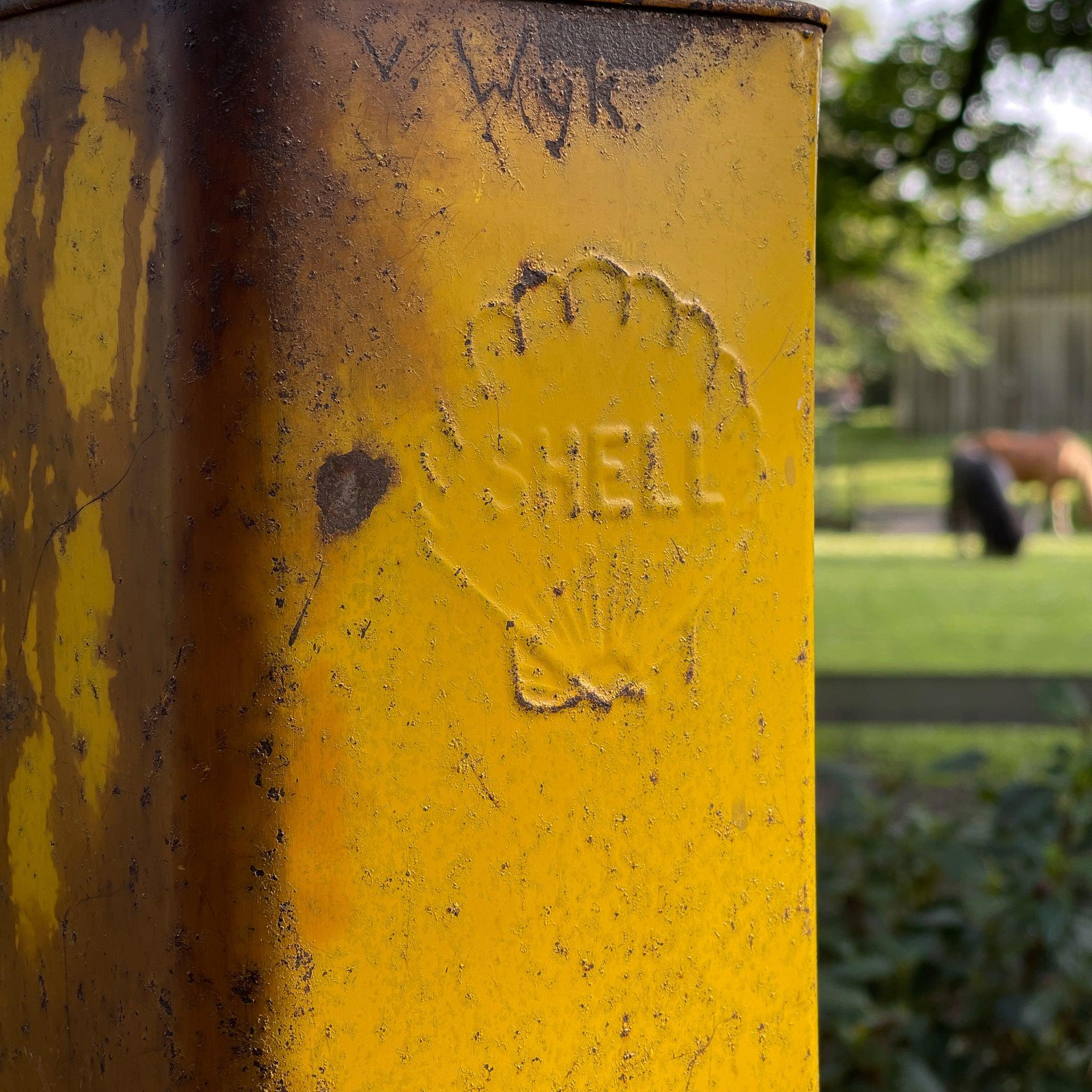 Vintage Shell petroleum kan 1962 - The Collectionist